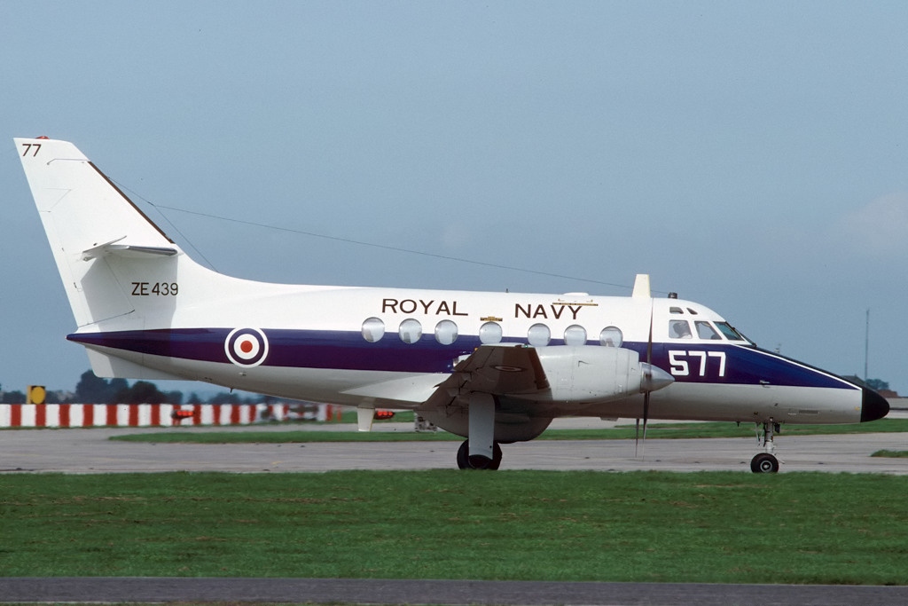 B Ae Jetstream T 3 del Heron Flight, RNAS Yeovilton