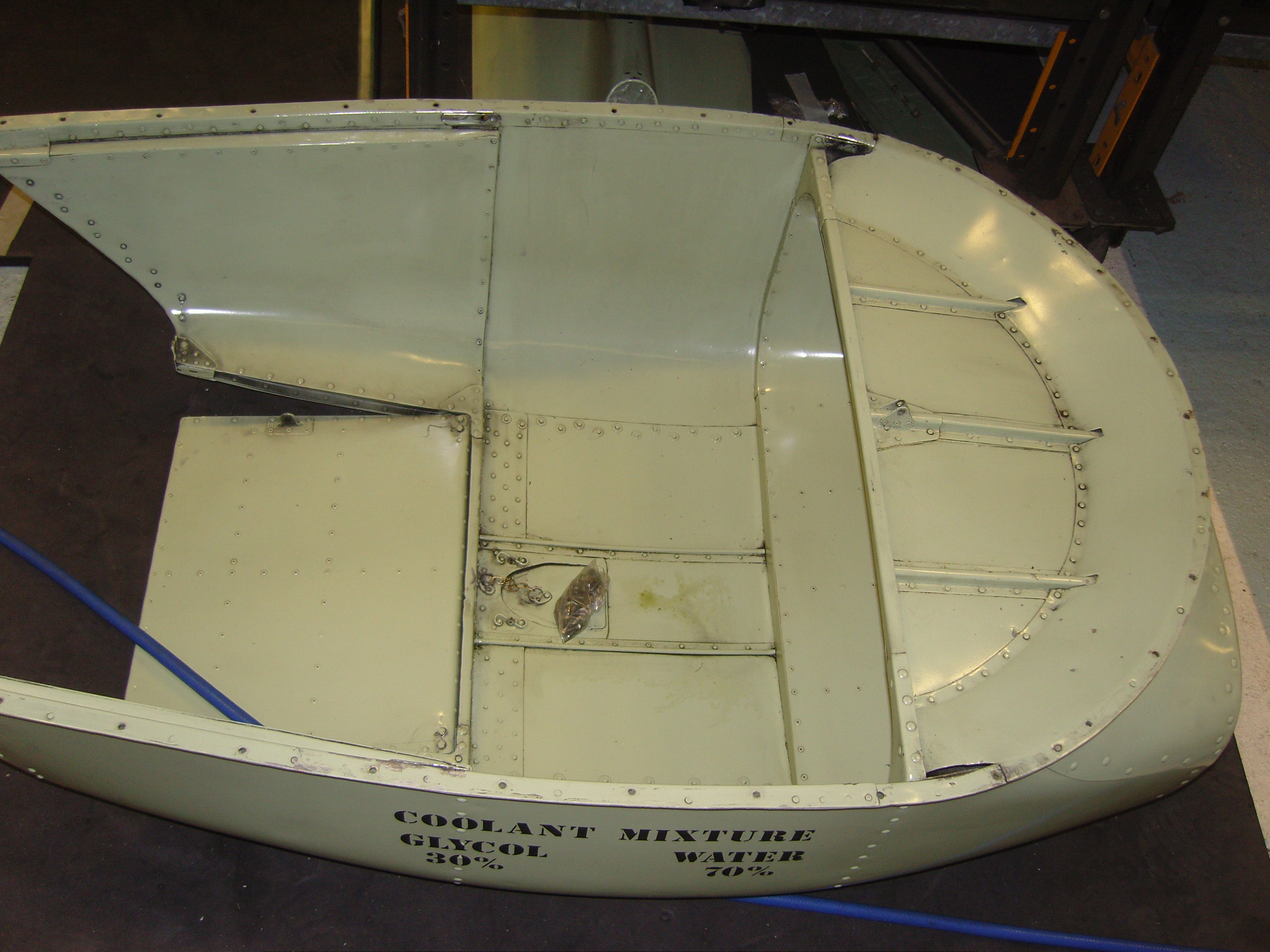 BBMF Hurricane Radiator fairing.