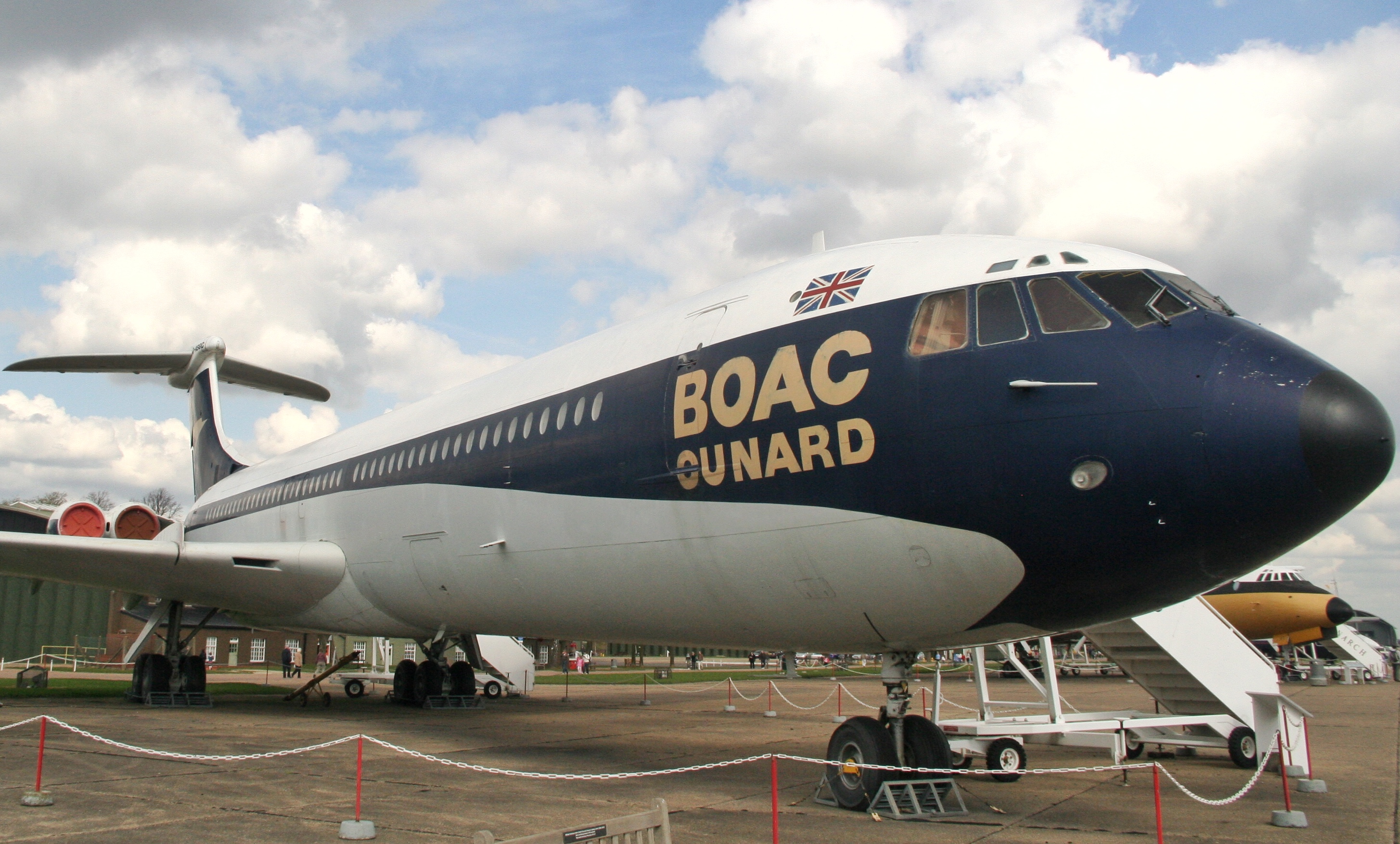 BOAC Cunard Super VC10 G ASGC en Duxford, 2009
