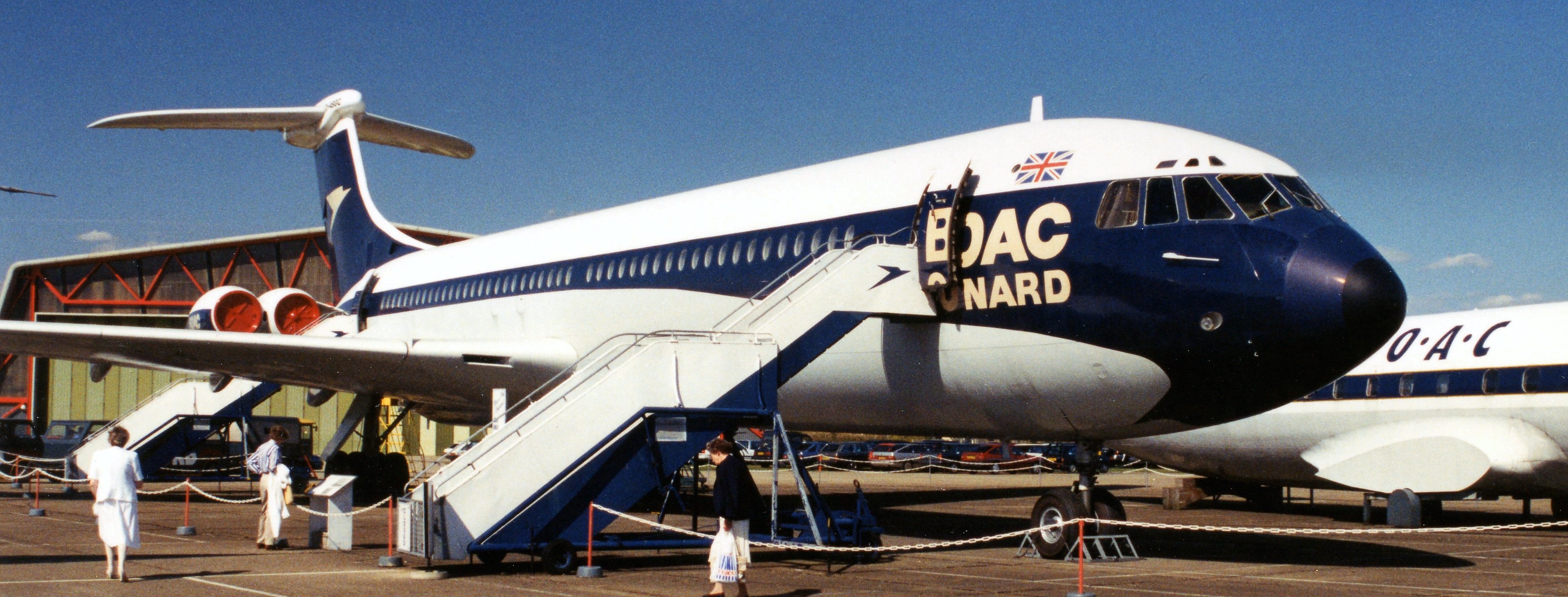 BOAC Cunard Super VC10 G ASGC en Duxford, julio de 1994