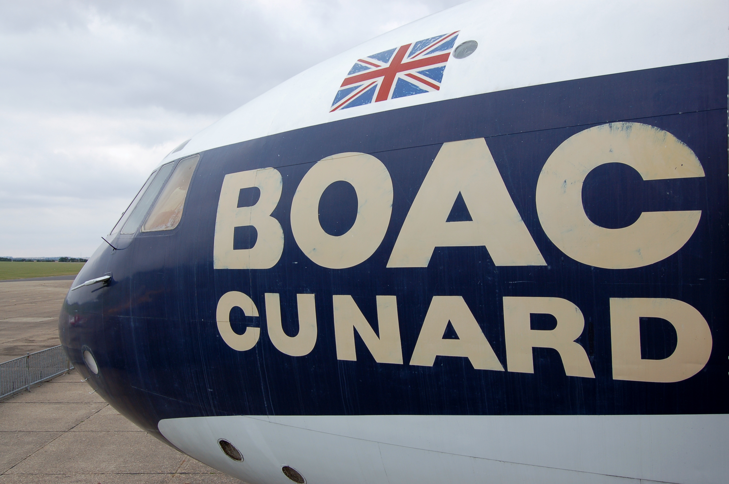 BOAC Cunard Vickers VC10 G ASGC Duxford 2006 (01)