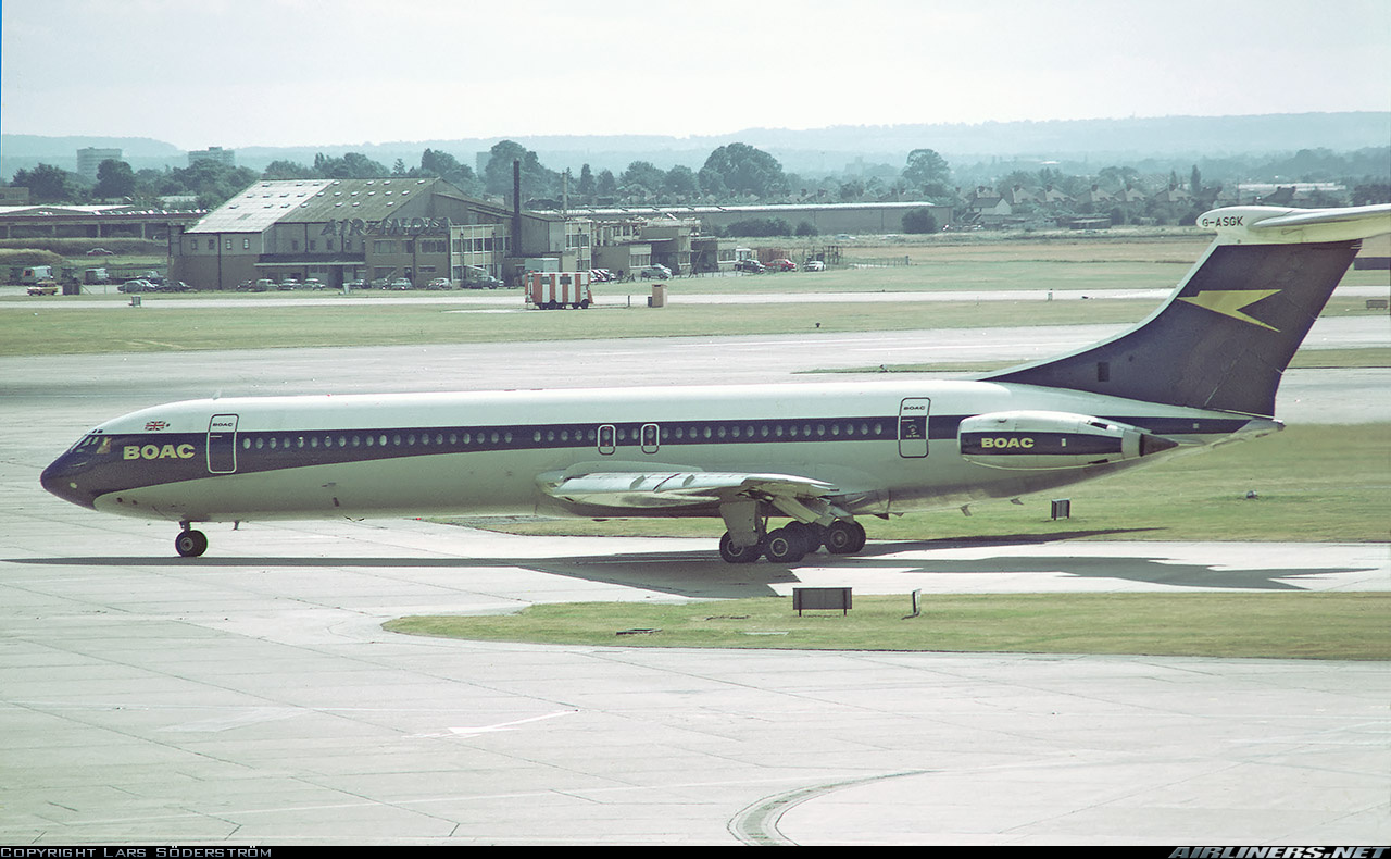 BOAC Super VC10 Srs 1151 G ASGK, 1972