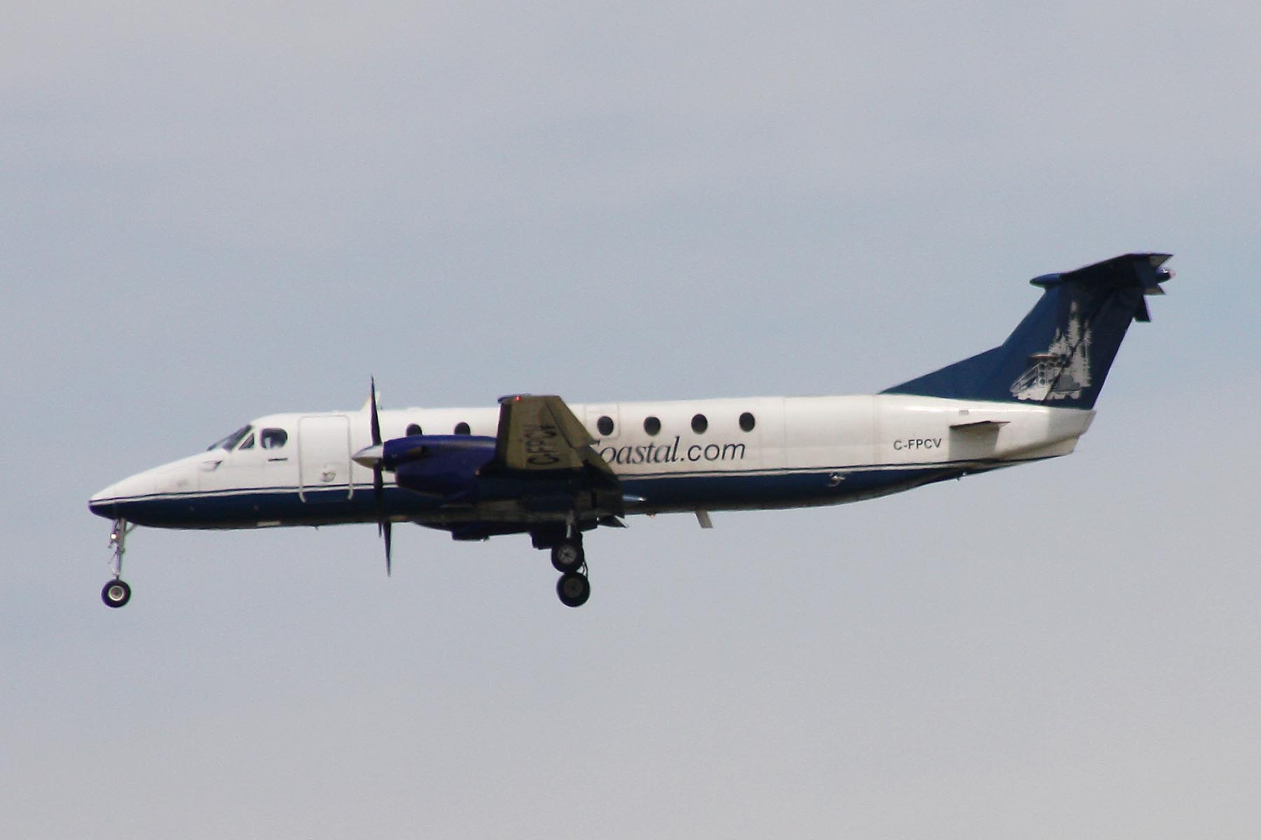 Beechcraft 1900C (c/n UB-9) — C FPCV Beech 1900C Pacific Coastal YVR 20JUN08