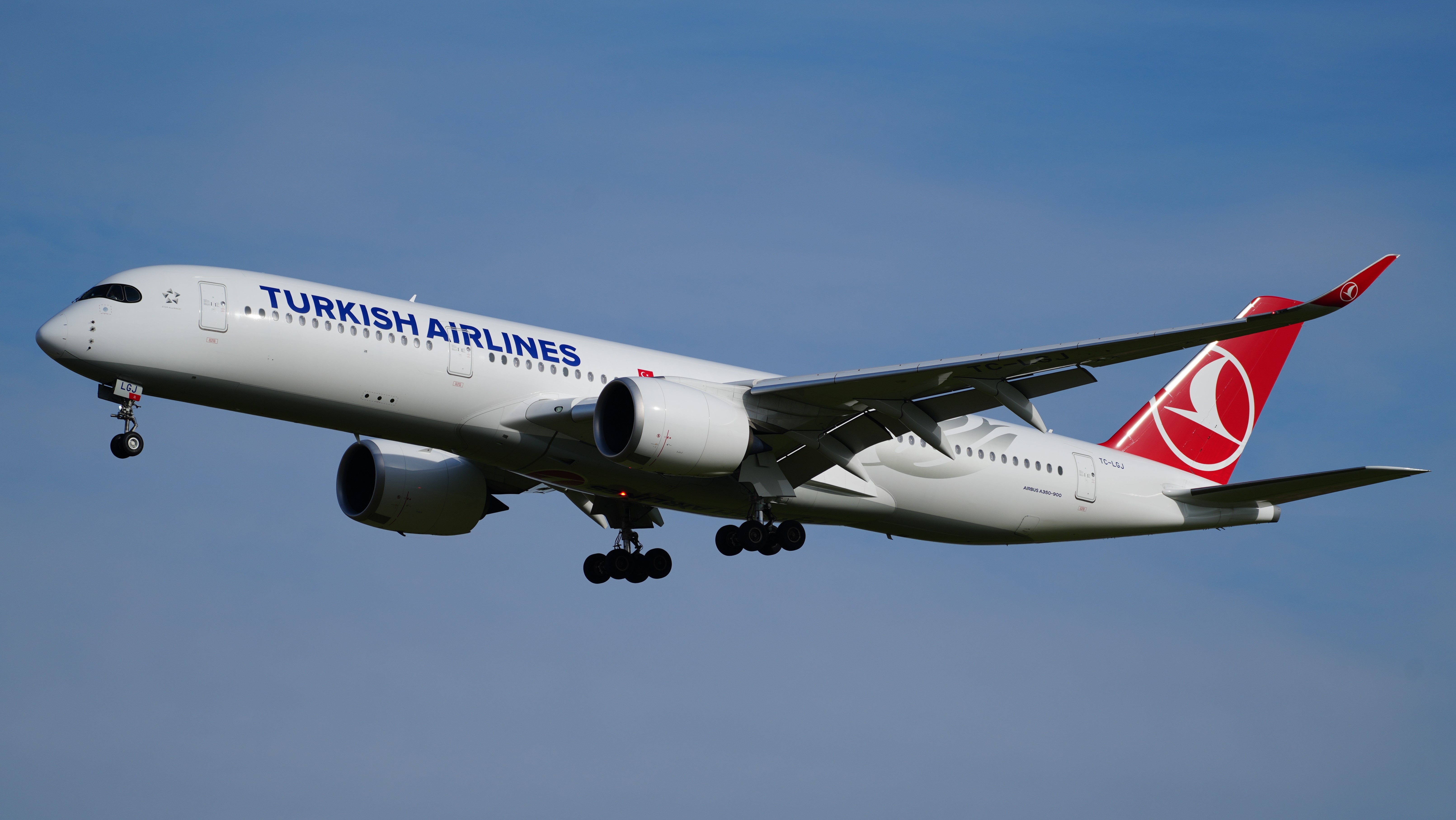Berlin Brandenburg Airport Turkish Airlines Airbus A350-941 TC LGJ (DSC01105)