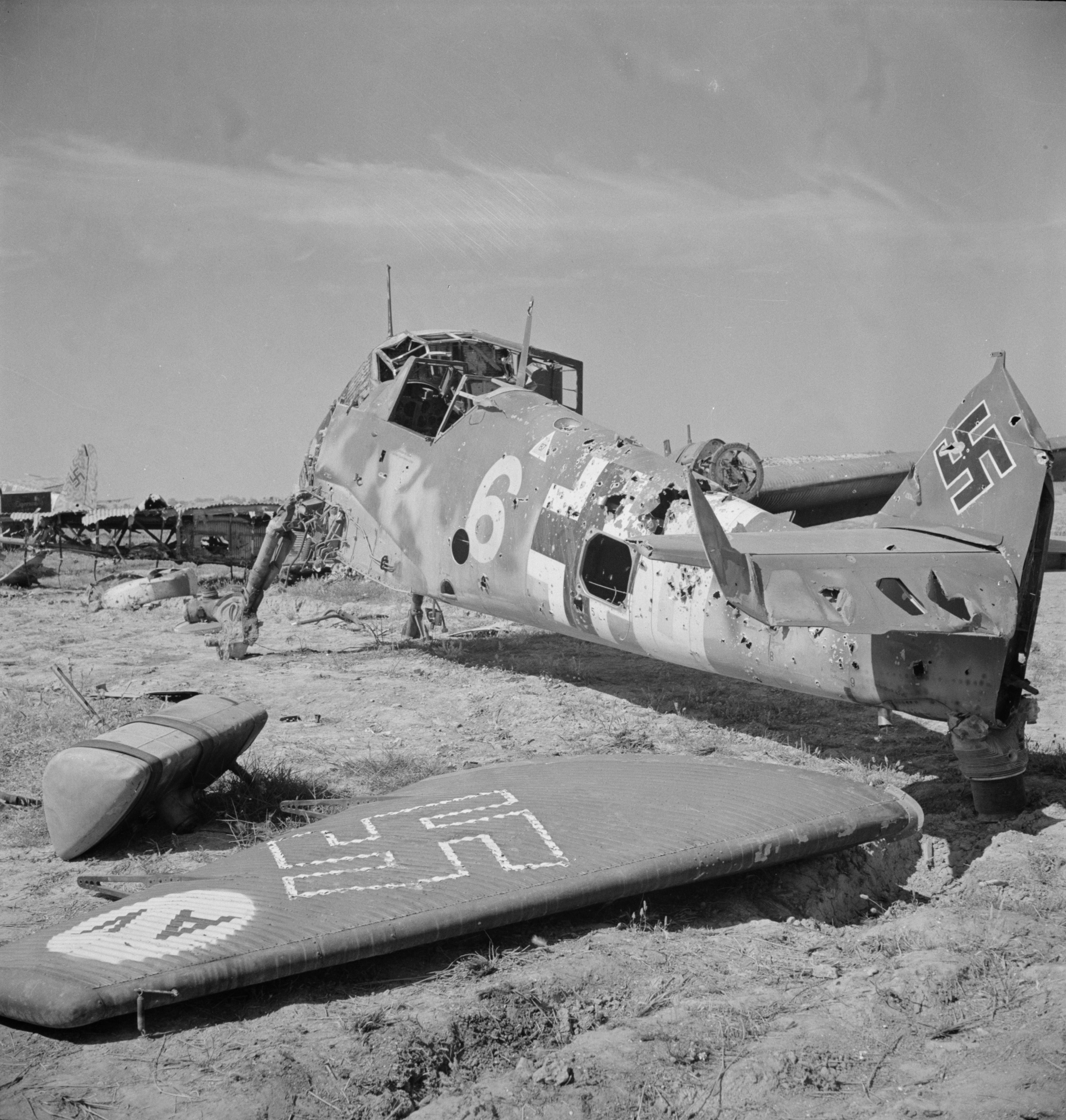 Bf 109, relitto 2, El Aouiana, maggio 1943