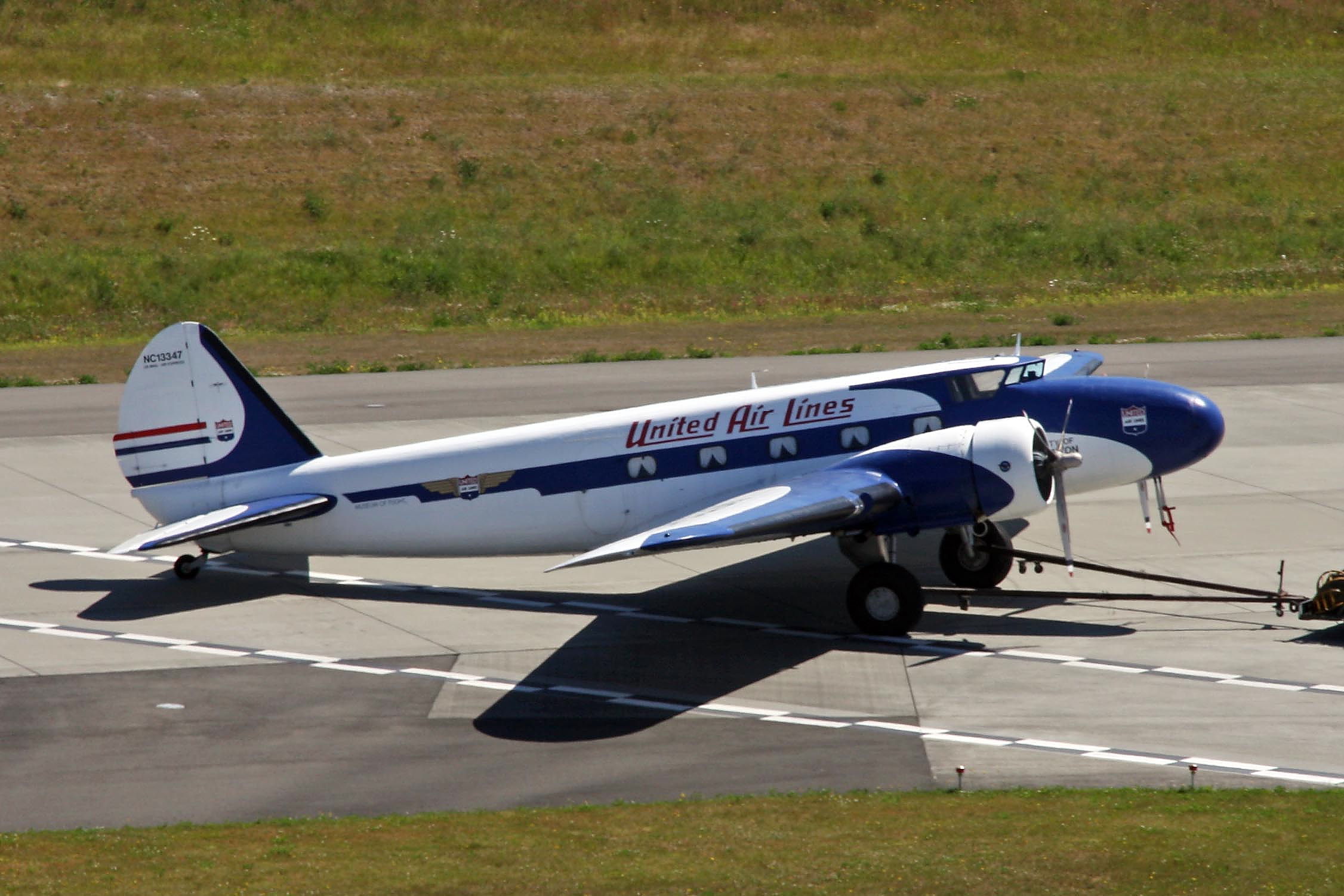 Boeing 247D NC13347 United, Museum of Flight (Paine Field, 2012)
