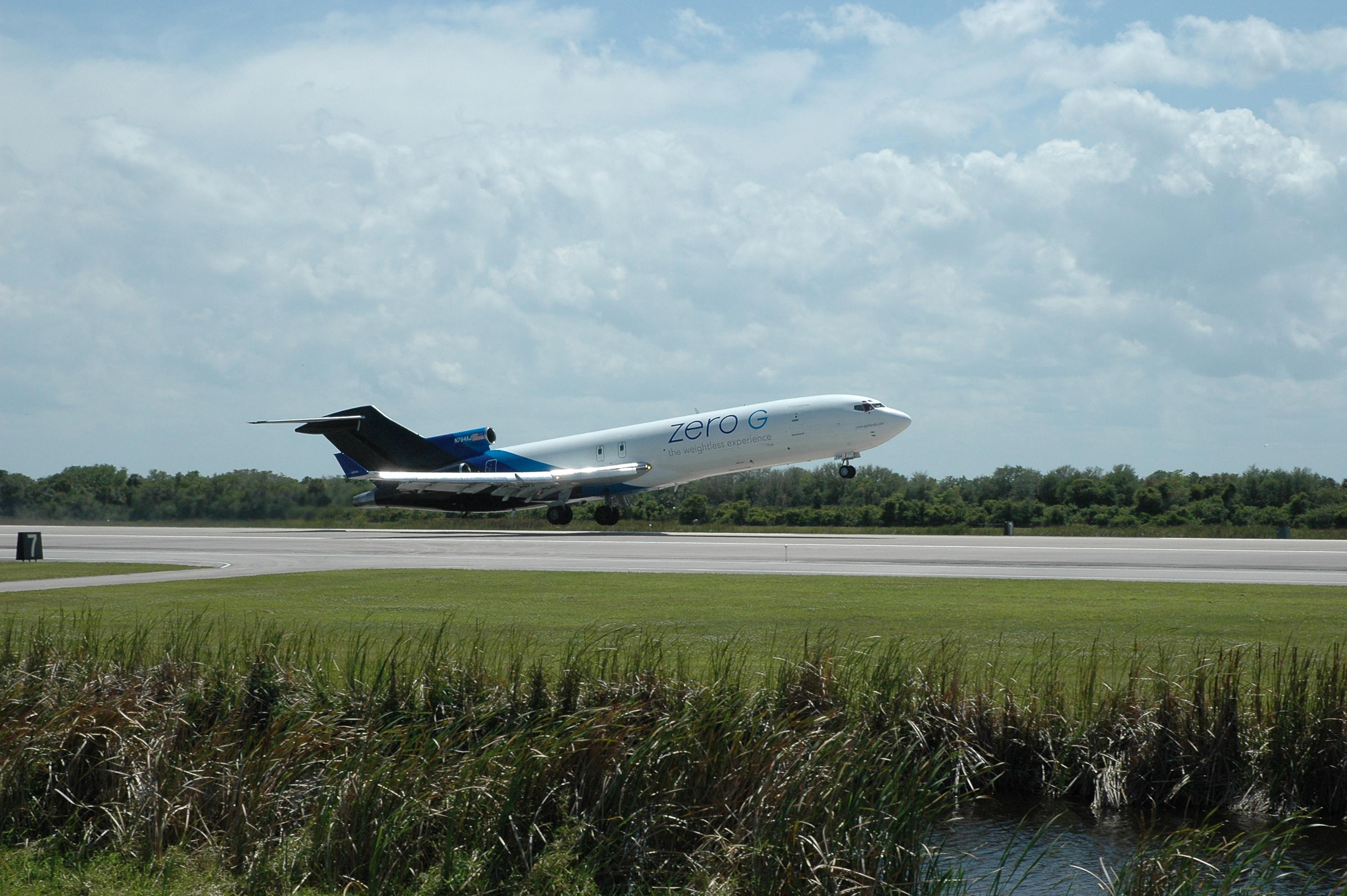 Avion Boeing 727 appartenant à Zero Gravity Corp. (NASA)