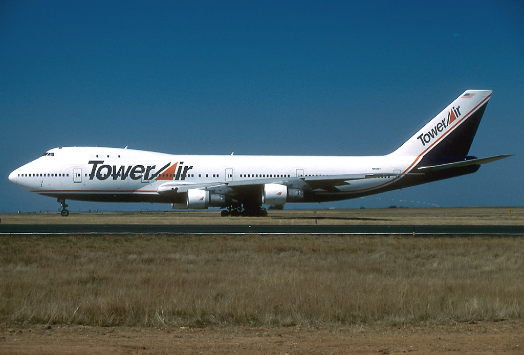 Boeing 747-131, Tower Air AN