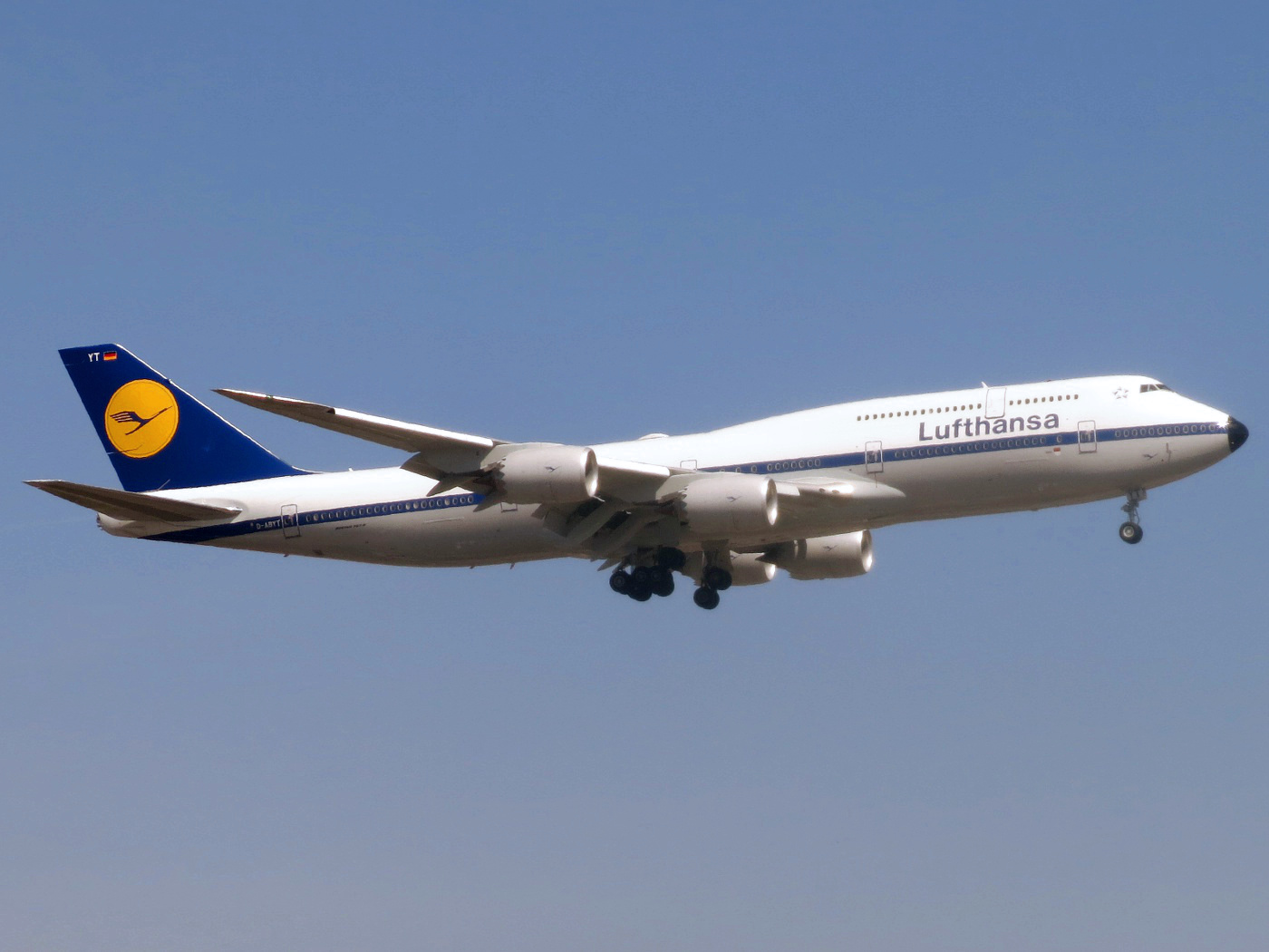 Boeing 747-8 Intercontinental de Lufthansa (D ABYT)
