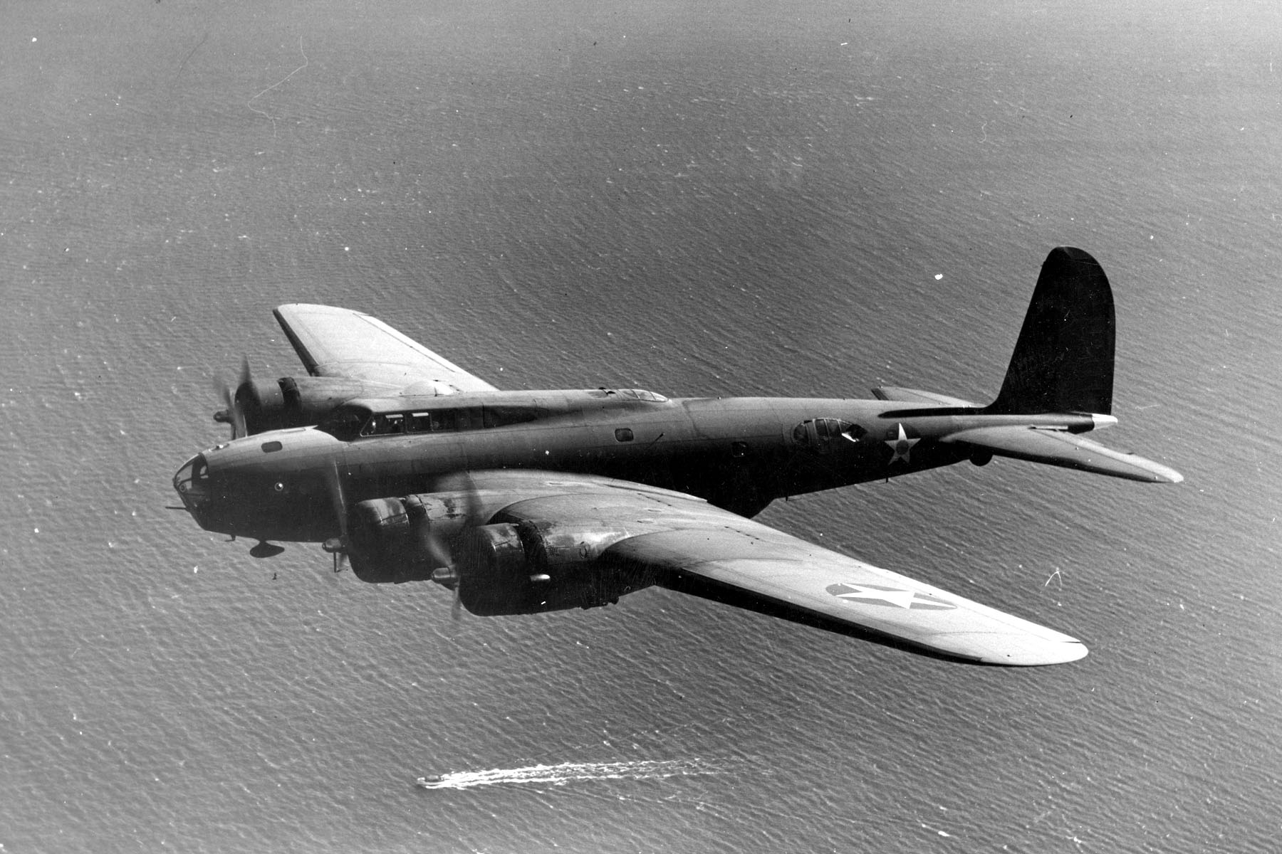 Boeing B-17D in volo