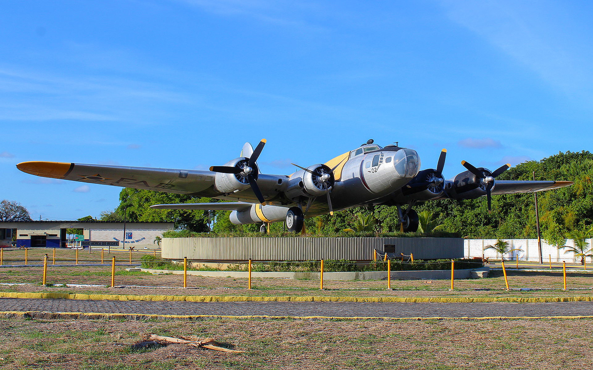 Boeing B-17G Fortaleza Voadora Base Aérea do Recife