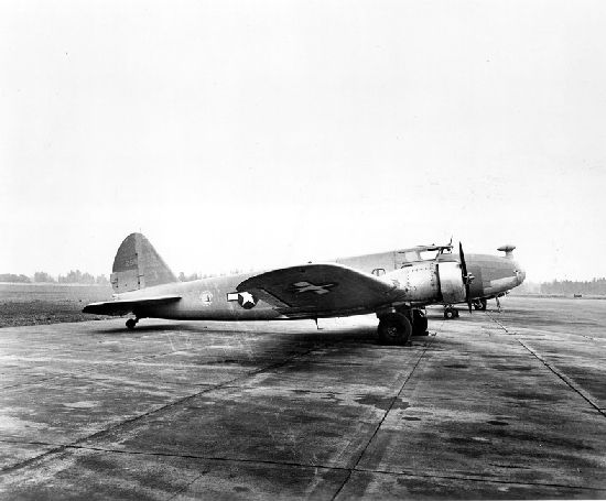 Boeing C-73 (Modelo 247), fotografía de la USAAF, c. 1944