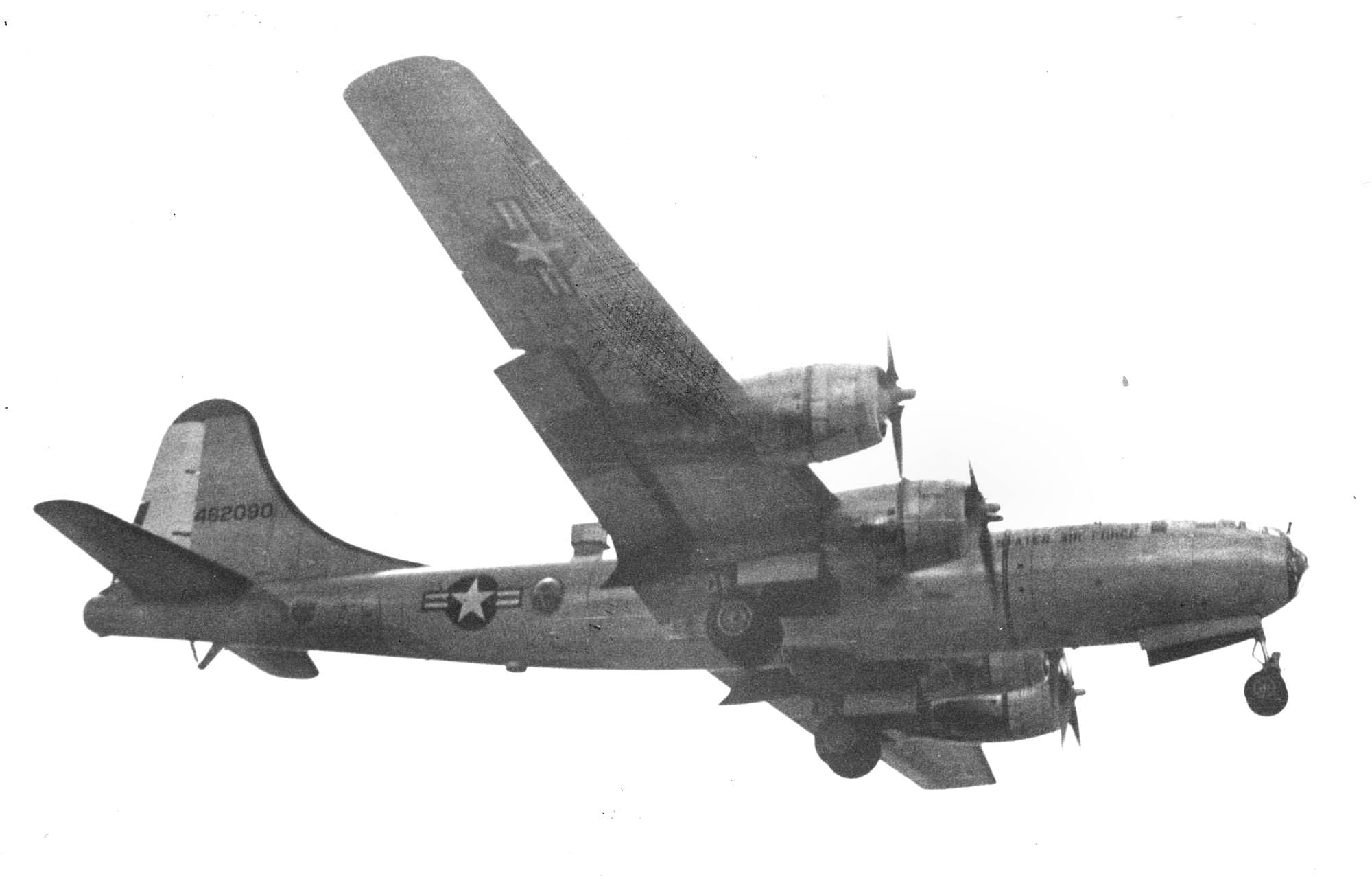 Boeing WB-29A del 53.º Escuadrón de Reconocimiento Meteorológico, 1954