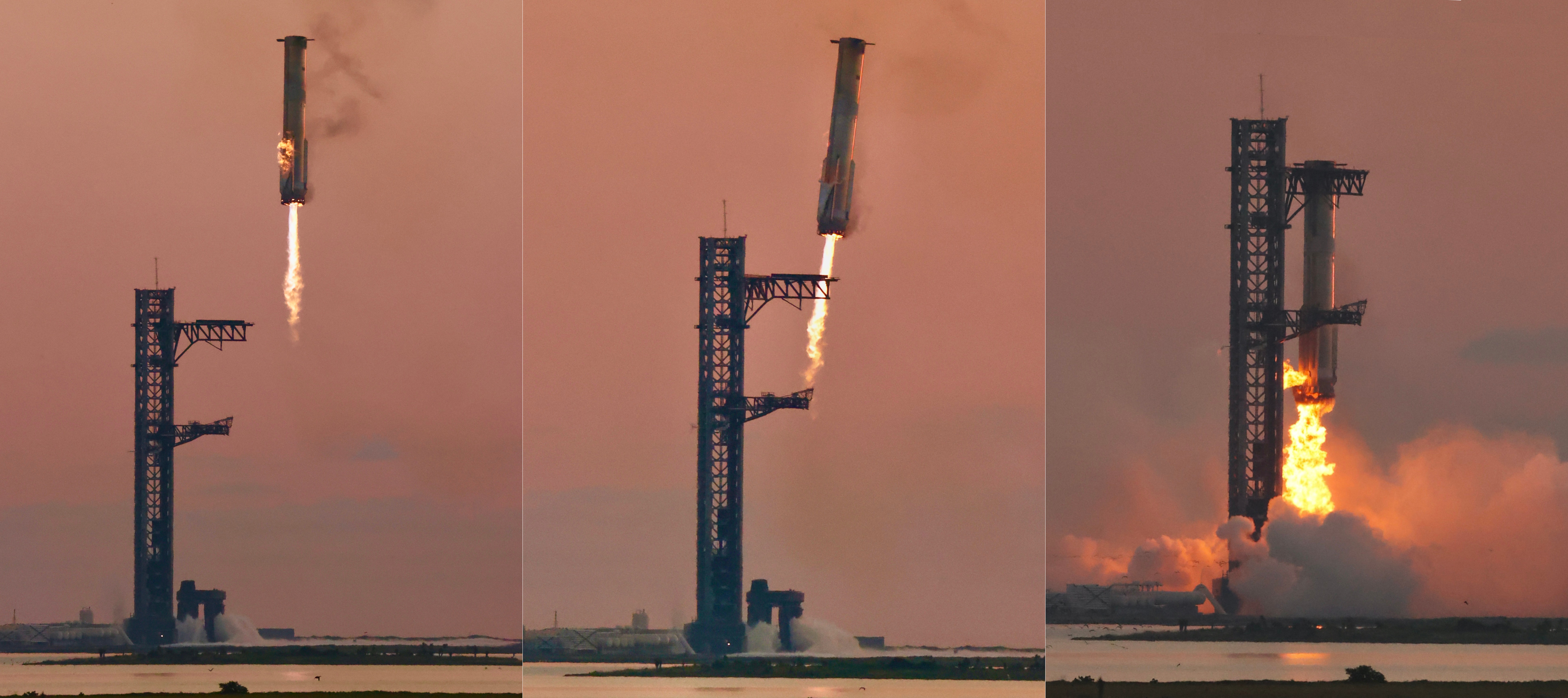 Booster return sequence composite, IFT-5
