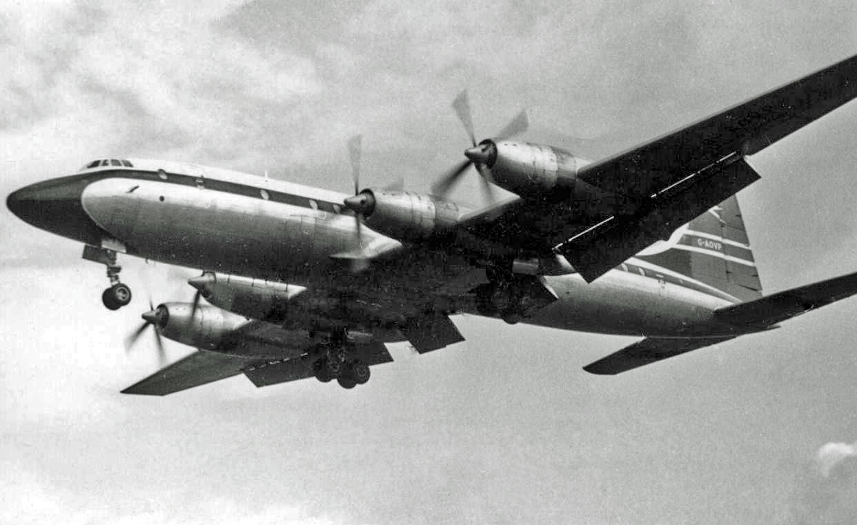 Bristol 175 Britannia 312 G AOVP BA RWY 15 12 59
