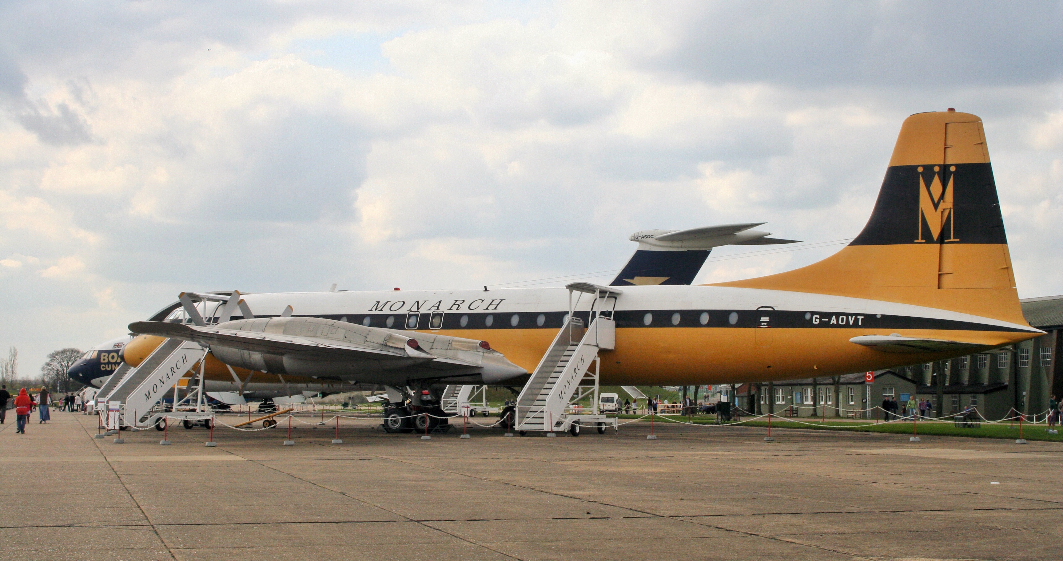 Aeroplano Bristol Britannia 312 (Flickr 48866055261)