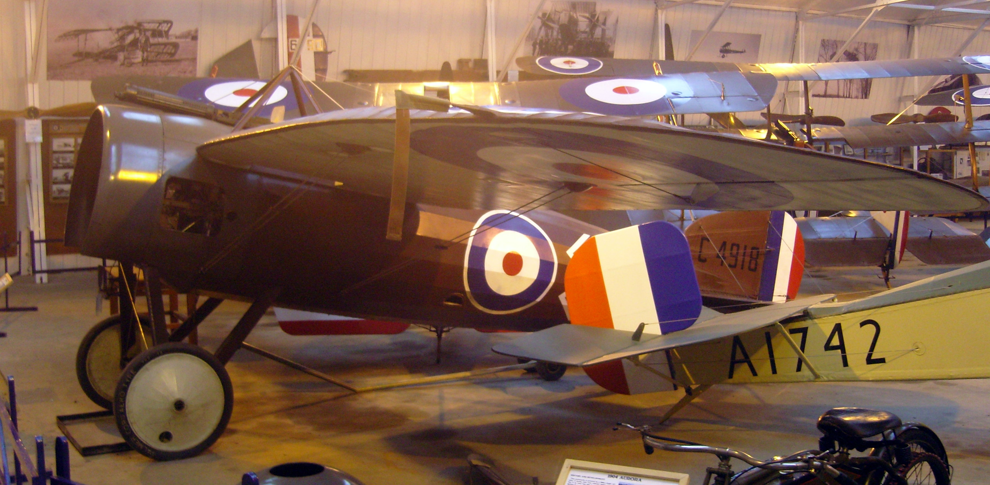 Réplica del Bristol M.1C, The Shuttleworth Collection