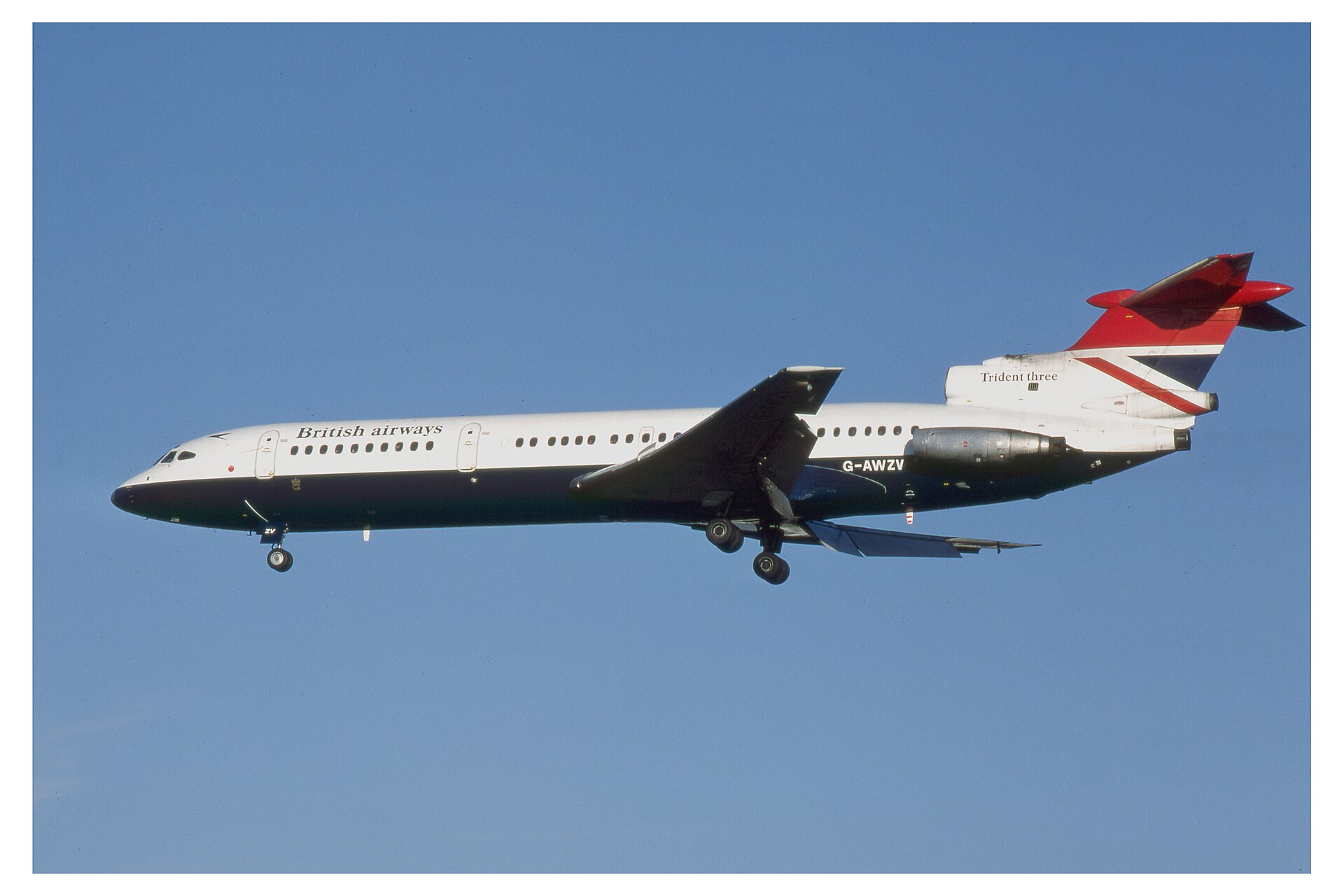 British Airways Trident 3B