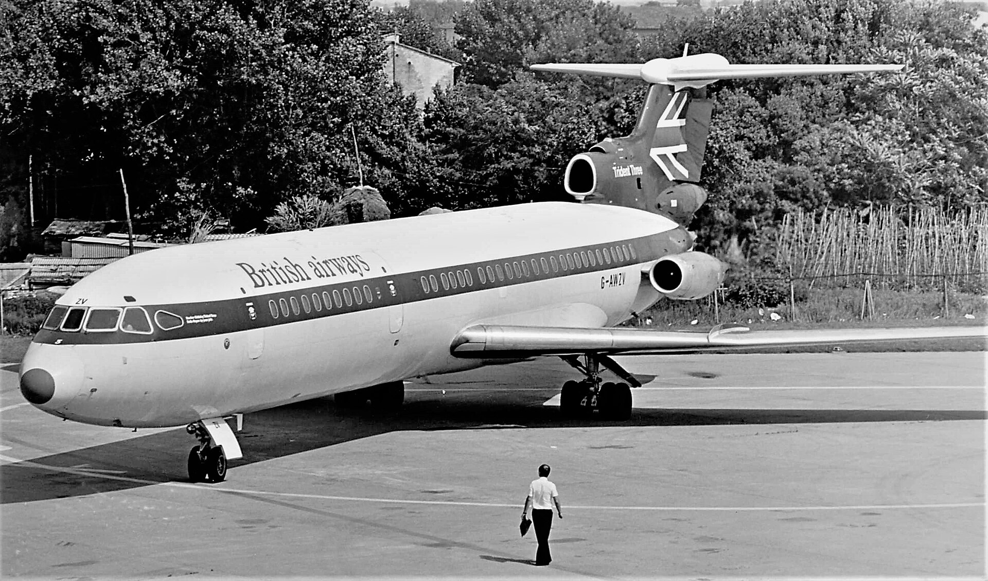 British Airways Trident G AWZV