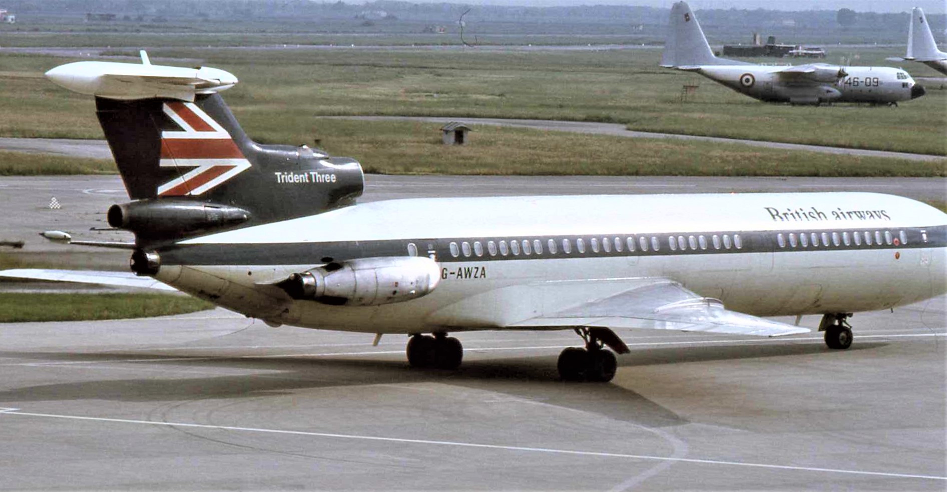 British Airways Trident Three G AWZA
