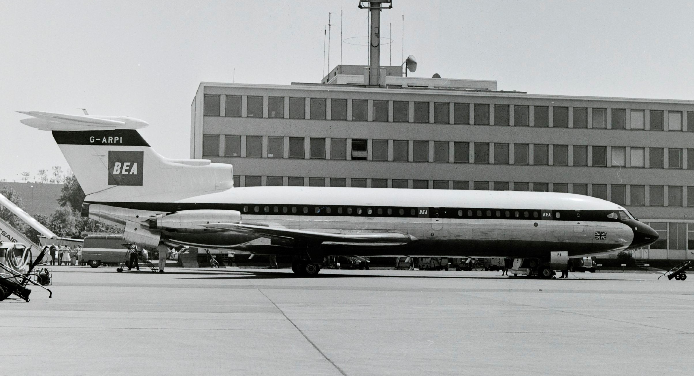 British European Airways Hawker Siddeley Trident G-ARPI