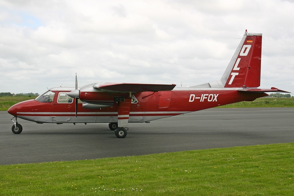 Britten Norman BN-2B Islander OLT D IFOX, EME Emden, Germany PP