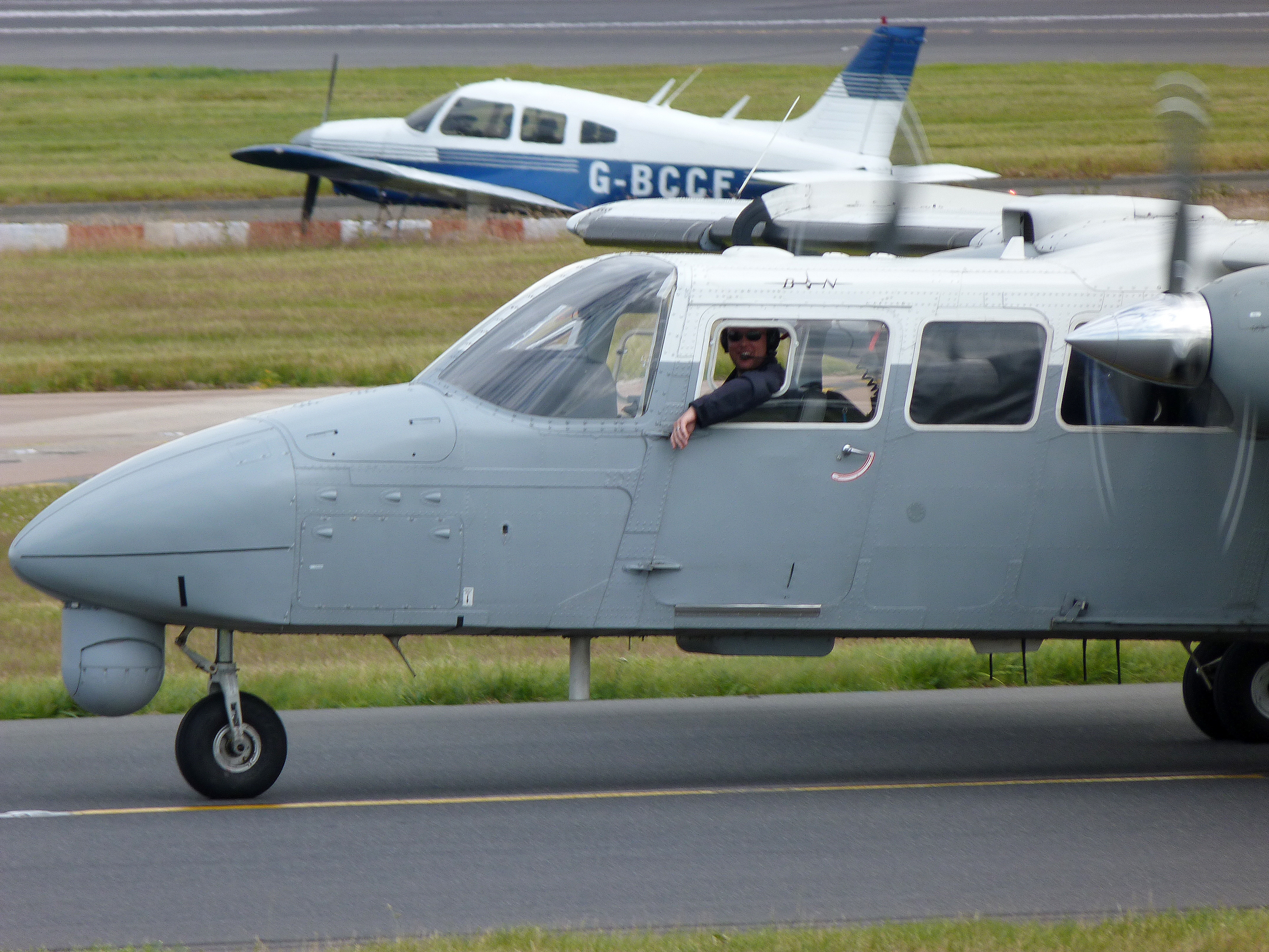 Britten Norman Defender (Manchester Police)