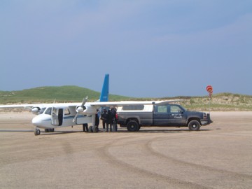 Britten-Norman Islander on Sable Island