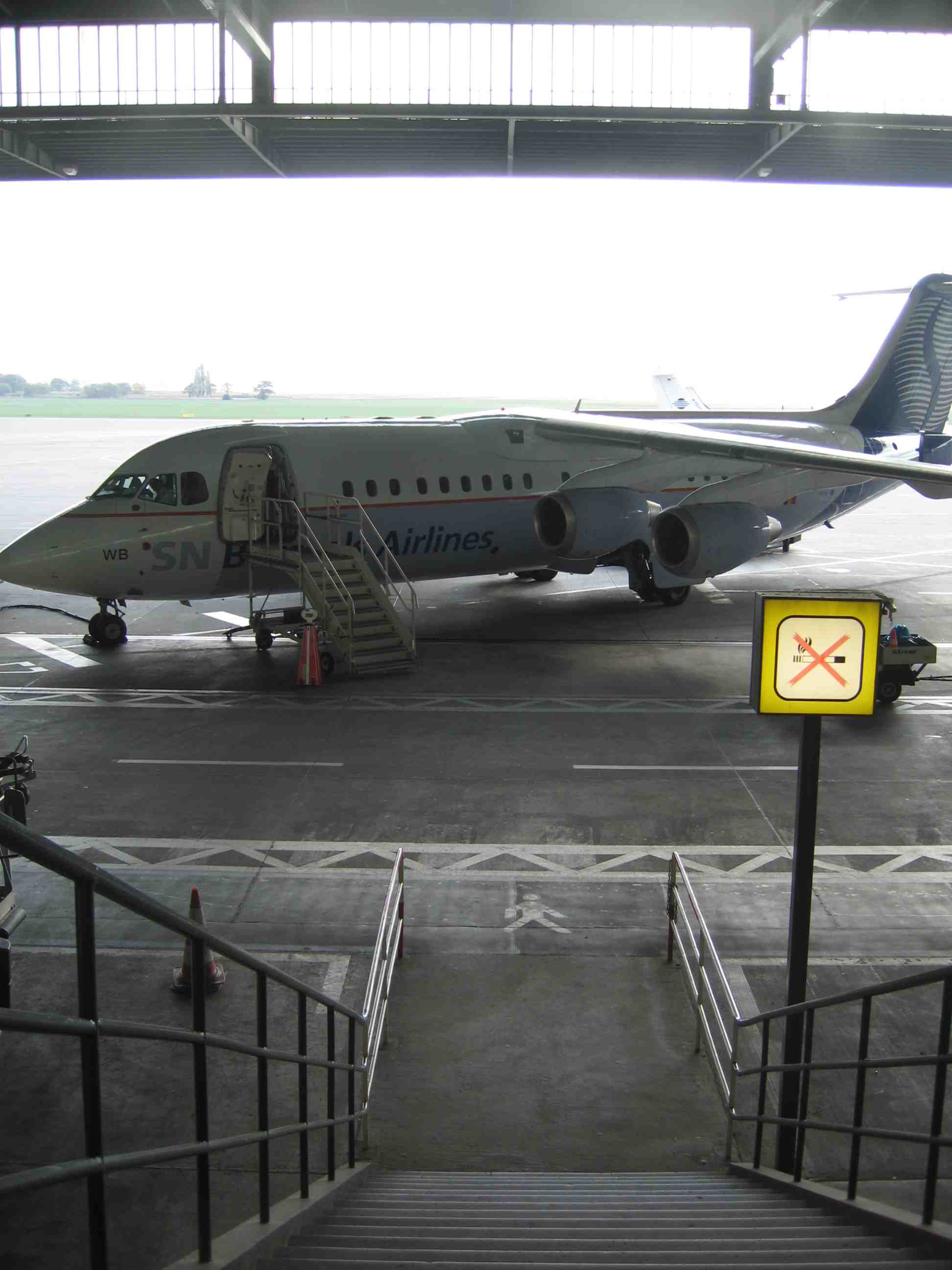 Brussels Airlines Avro RJ100 a Berlino-Tempelhof