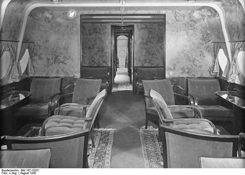 Bundesarchiv Bild 102-10251, Flugschiff Dornier Do X, Innenraum