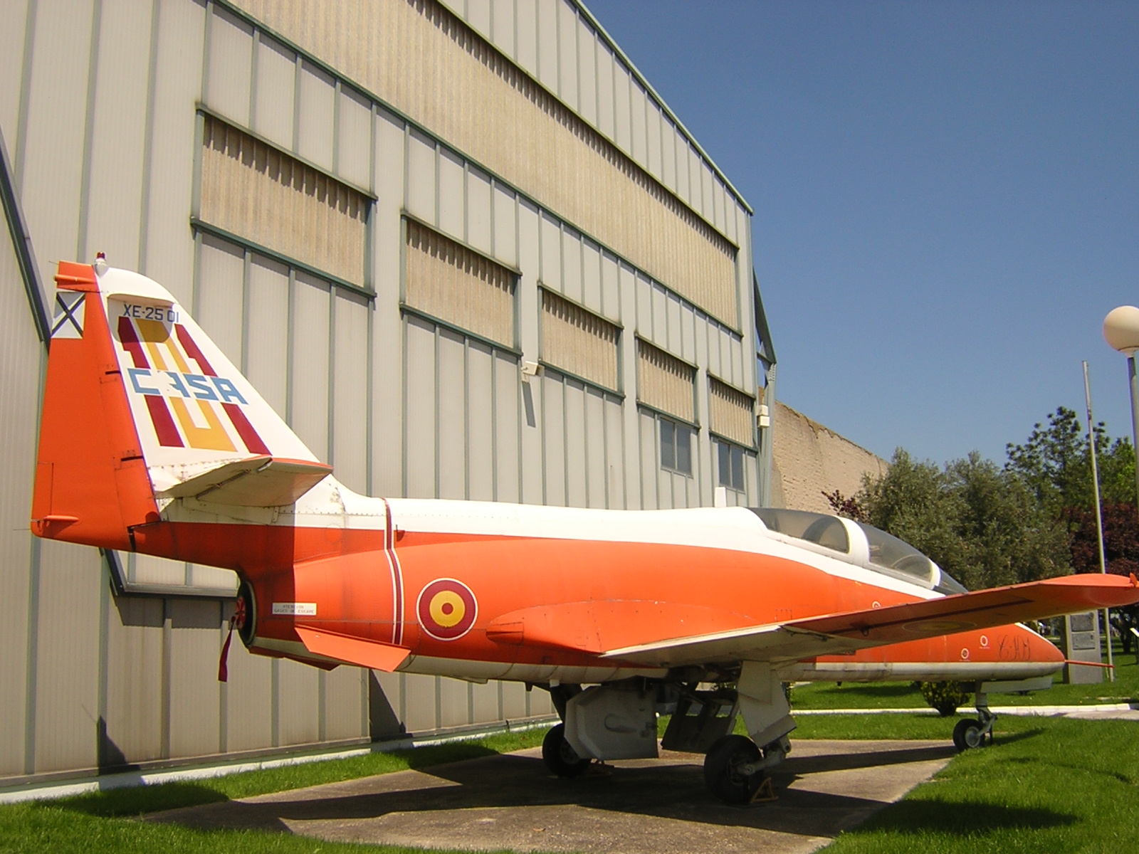 C-101 Aviojet XE-25 at the Museo del Aire