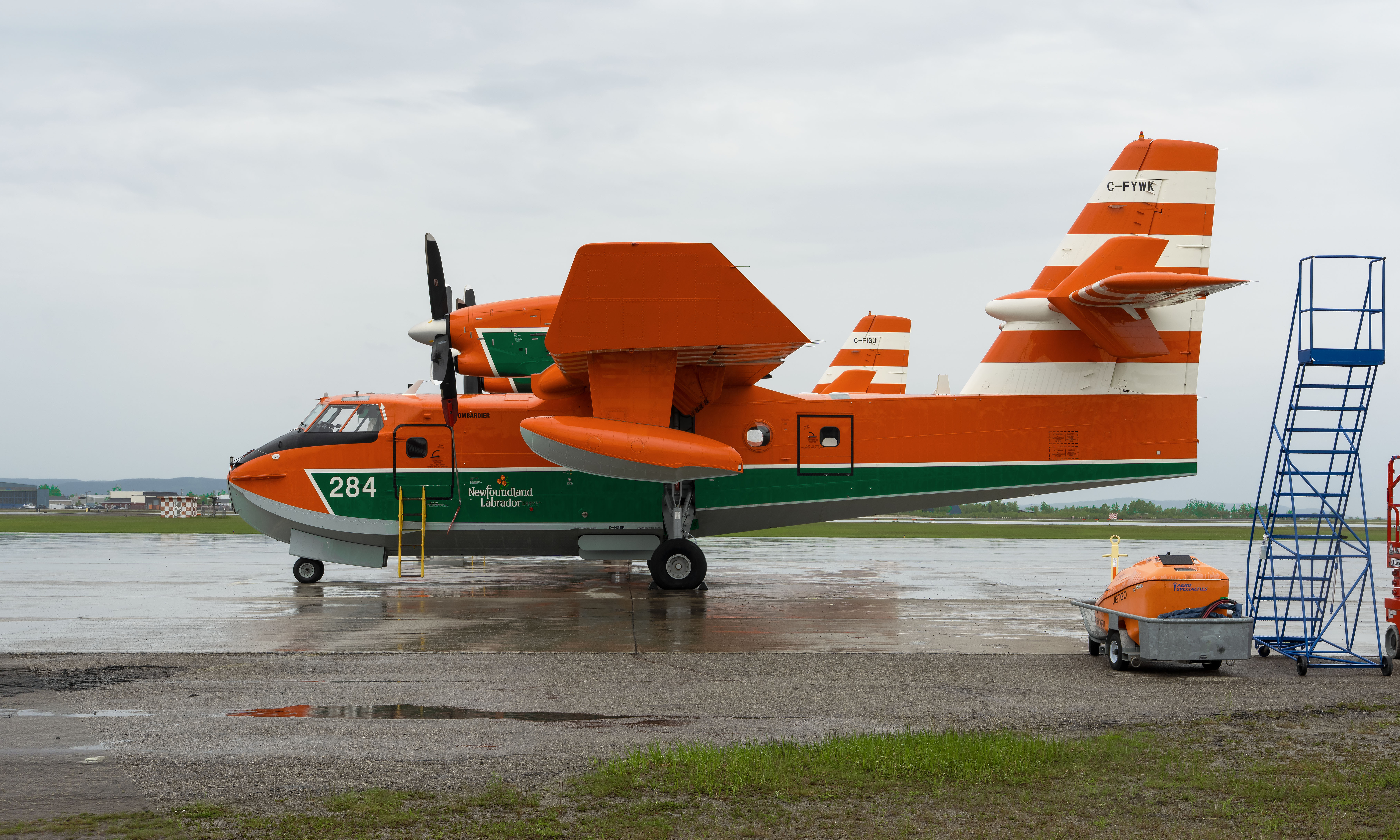 CL-415 bombardiere ad acqua a CFB Goose Bay