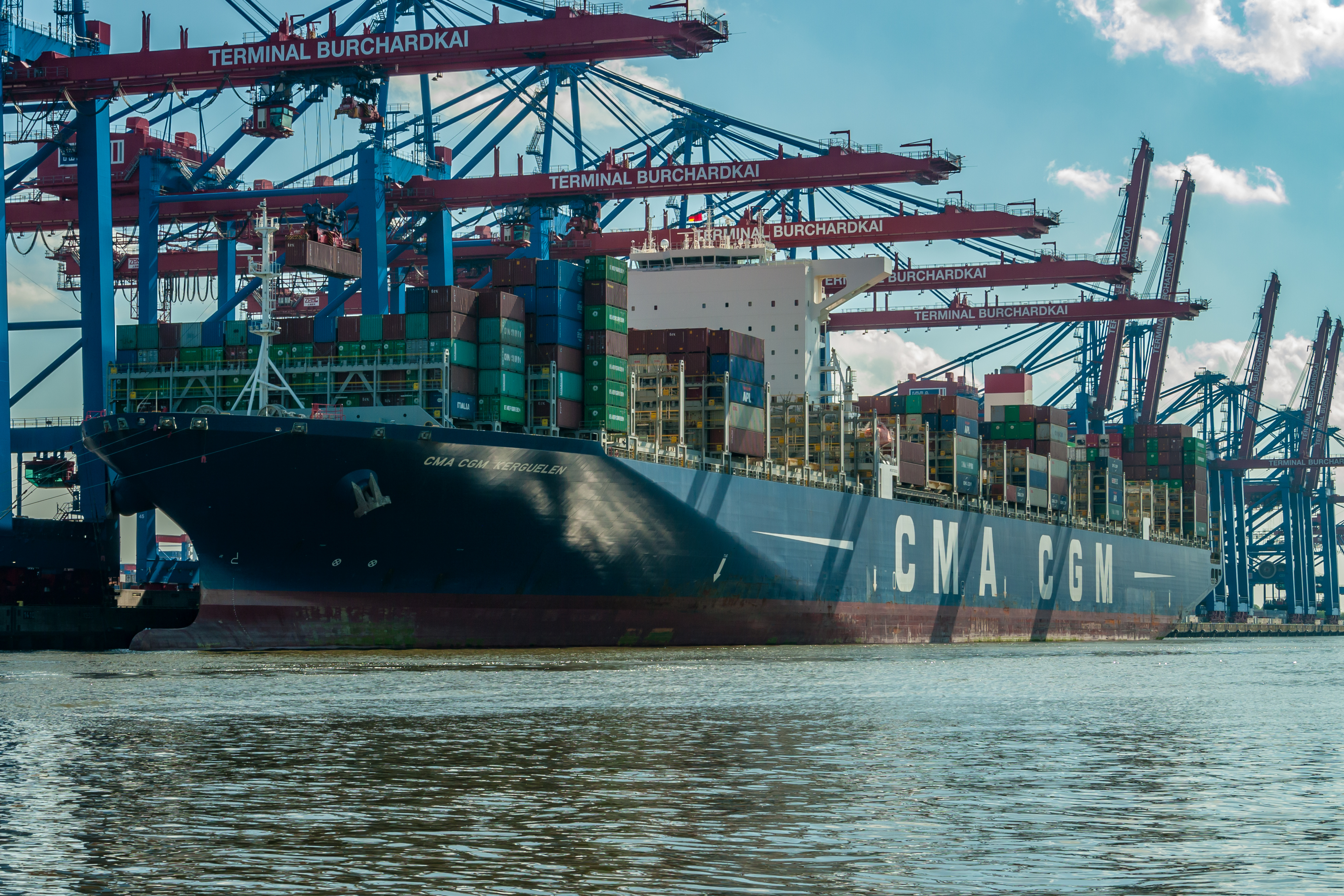 CMA CGM Kerguelen, Container Terminal Burchardkai, Hamburg (P1080471)