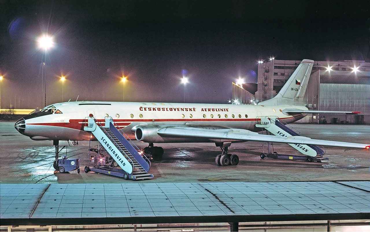 CSA Tupolev Tu-104 Soderstrom-2