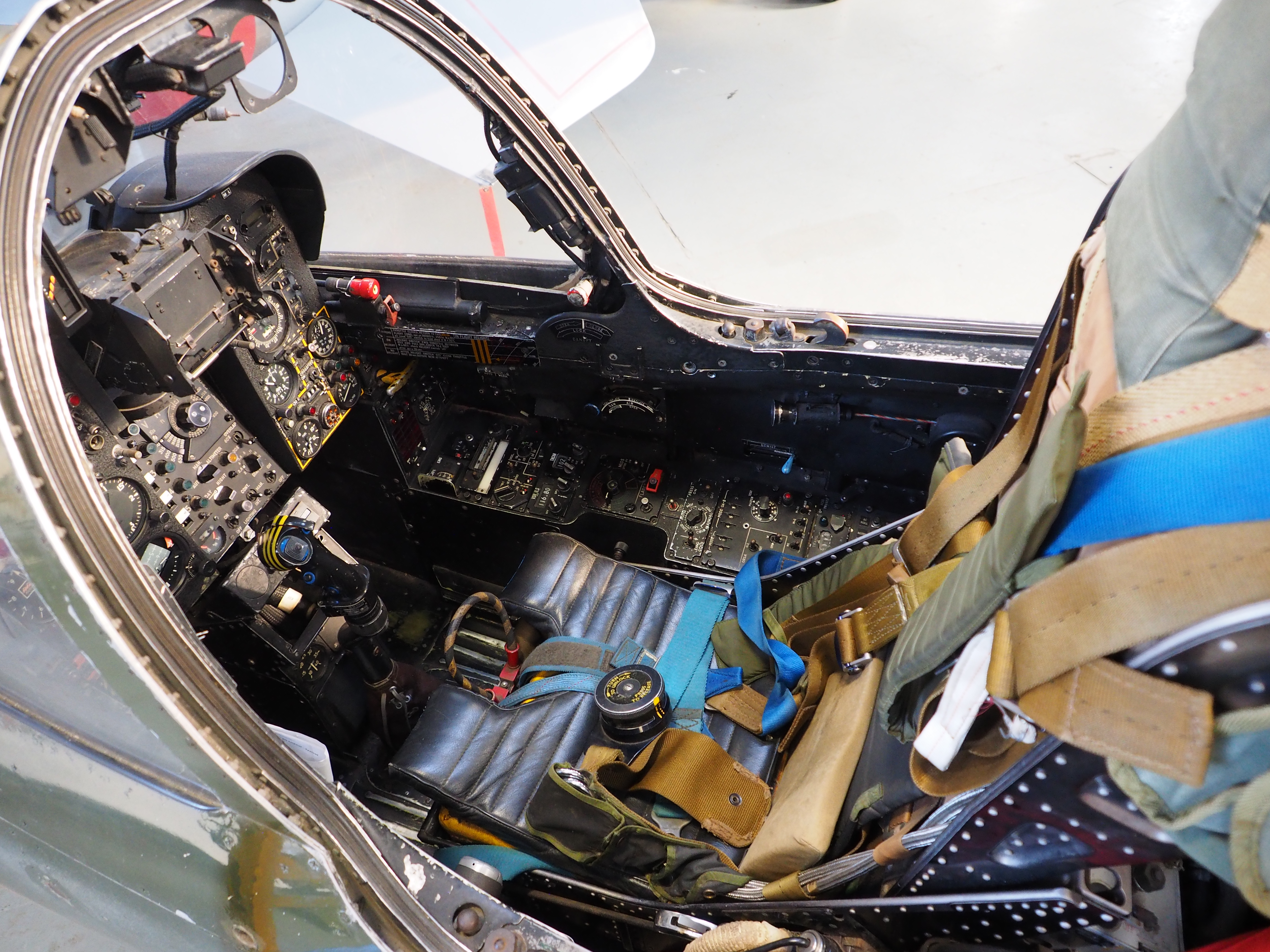 Cabina de un Mirage III, South African Air Force Museum, Ysterplaat