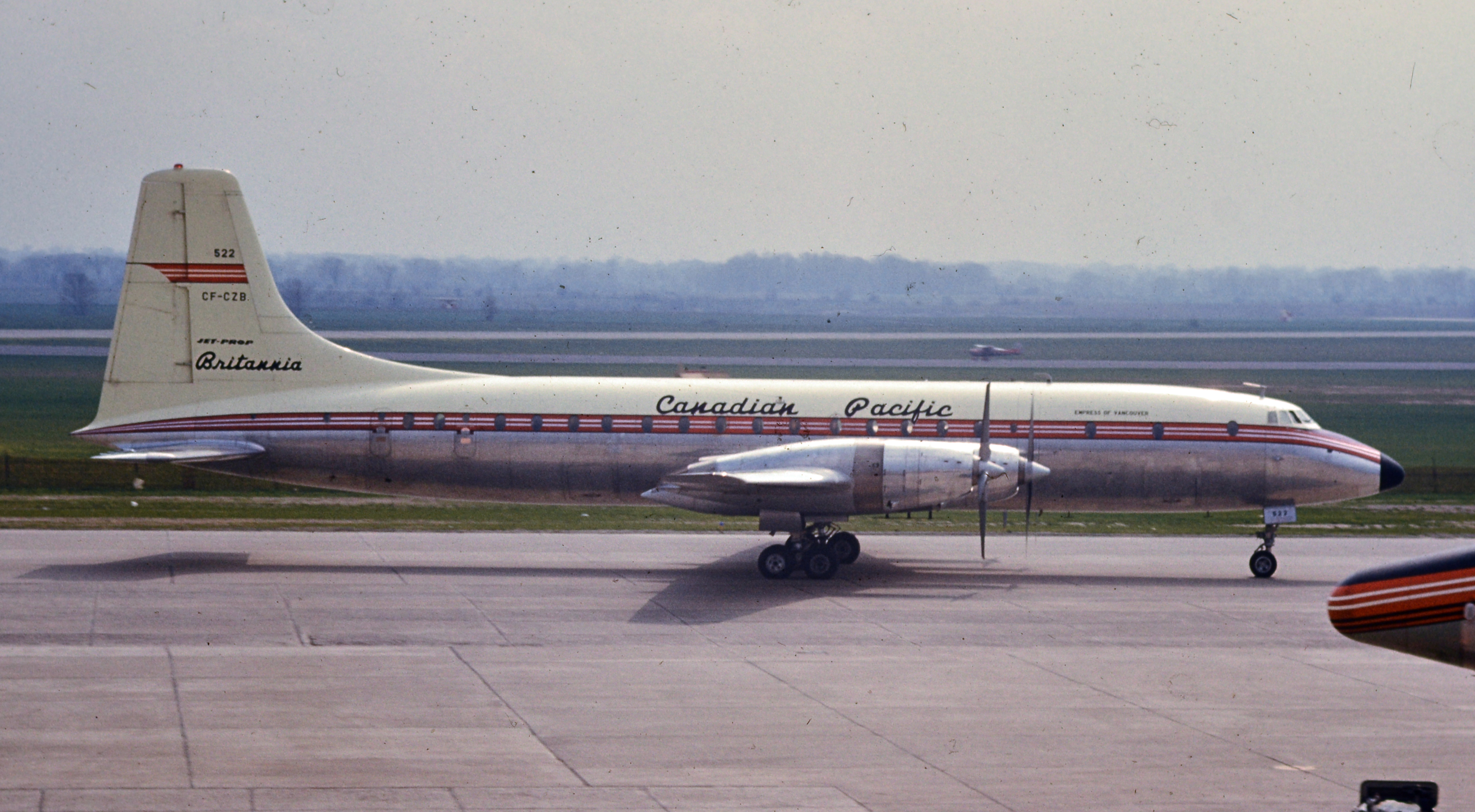 Canadian Pacific Bristol Britannia CF CZB