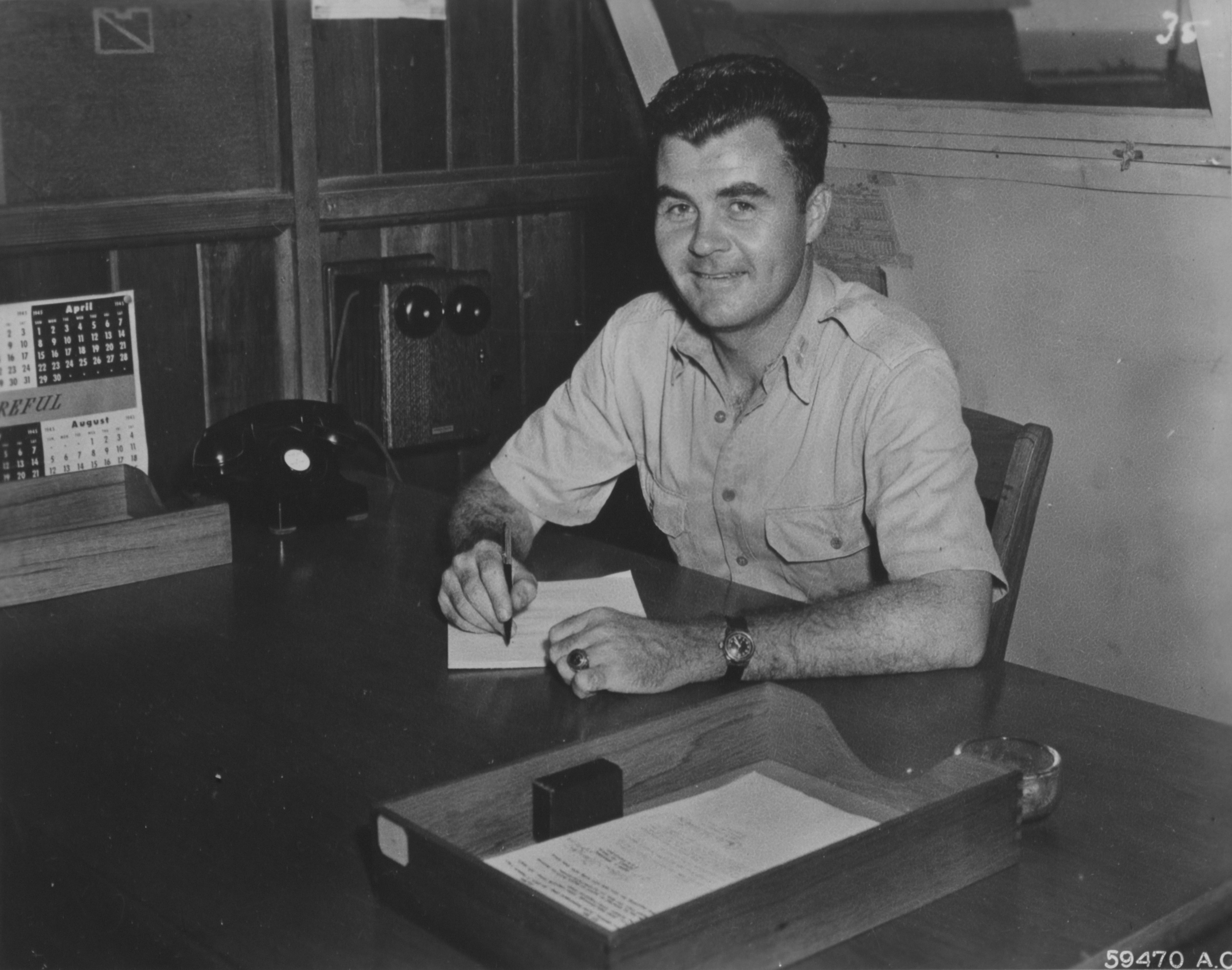 Col Paul W. Tibbets, Pilot Of B-29 Superfortress 'Enola Gay