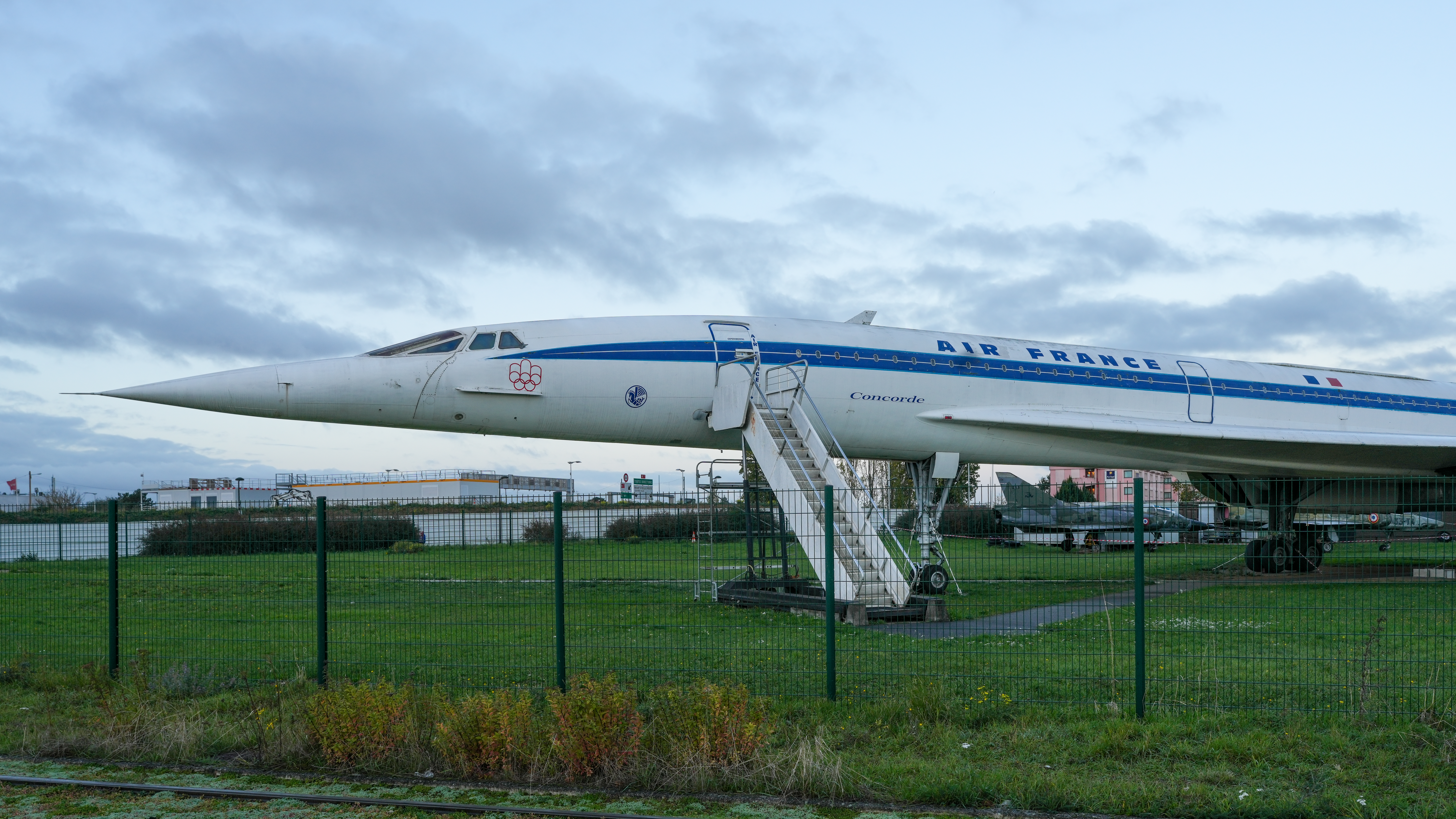 Concorde F-WTSA, vista frontal izquierda, Musée Delta