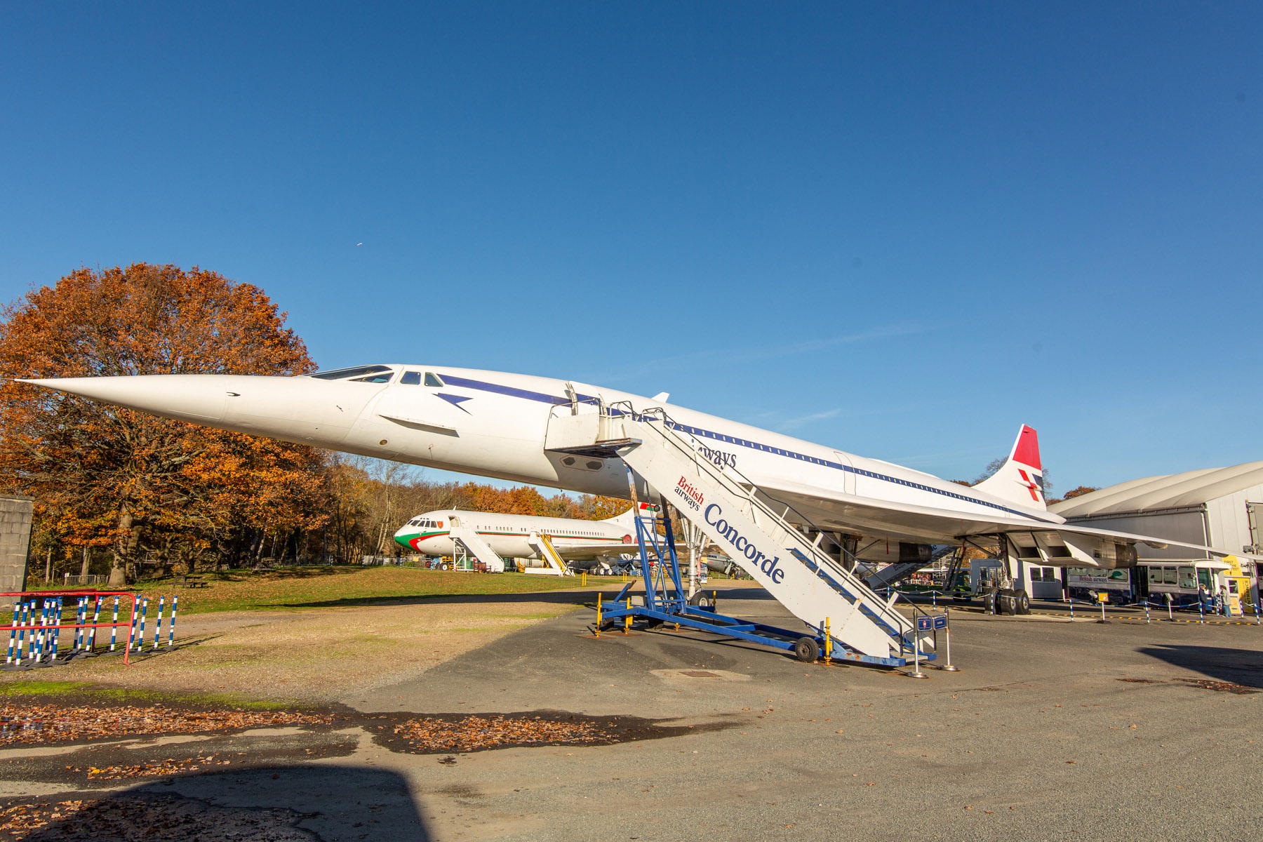 Concorde G-BBDG en el Brooklands Museum