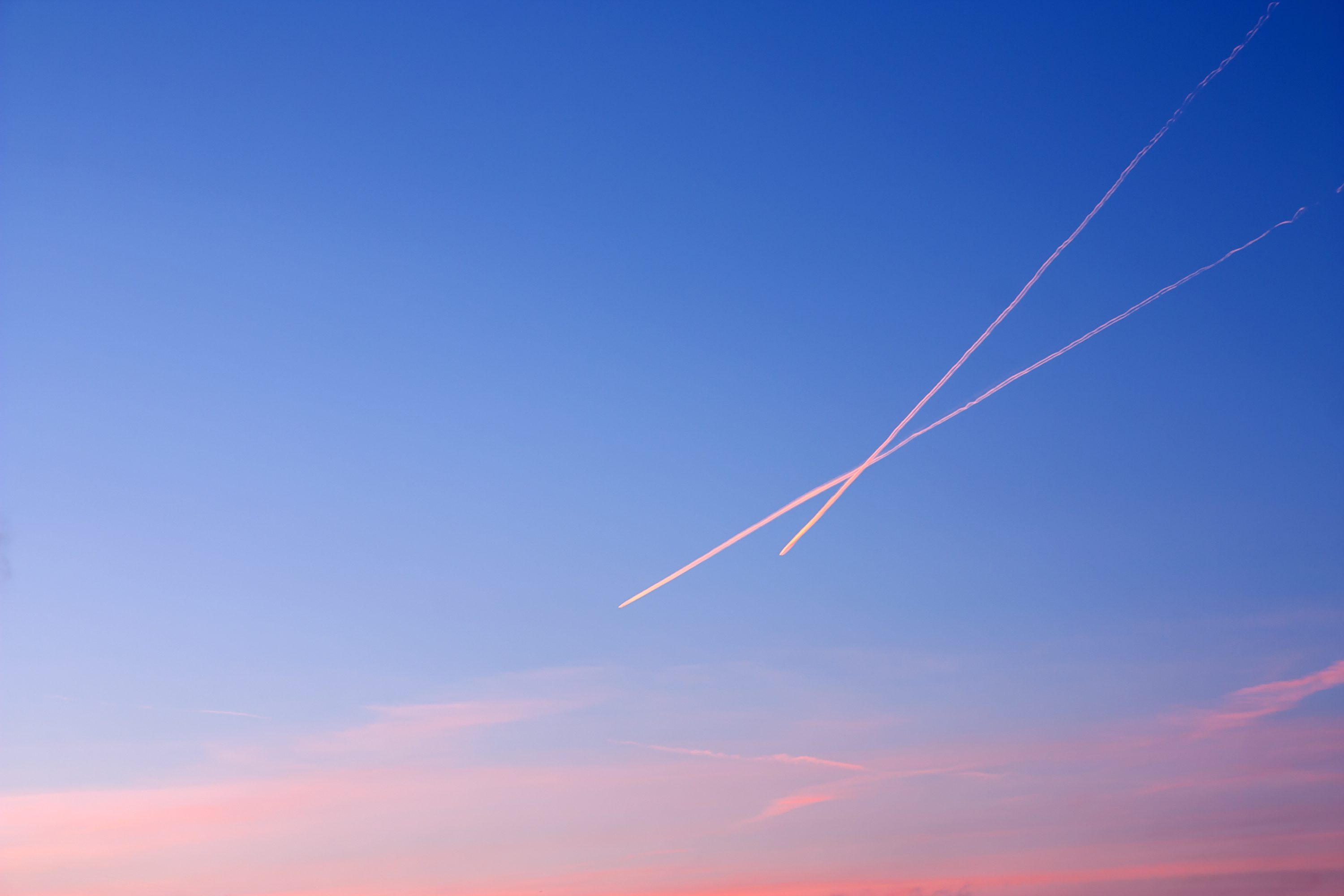Why do contrails form?