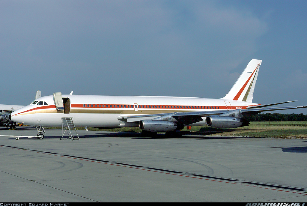 Convair 880M (22M-22) N88CH, Basel Mulhouse 1977