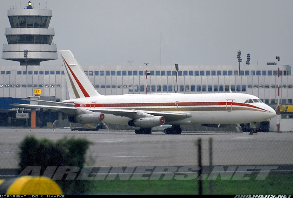 Convair 880M (22M-22) N88CH, Düsseldorf 1978