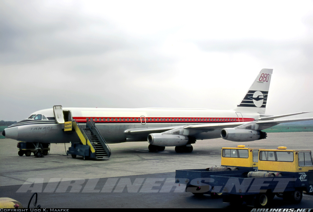 Convair 880M (22M-3) N5858 (ex JA8026), Düsseldorf, 1972