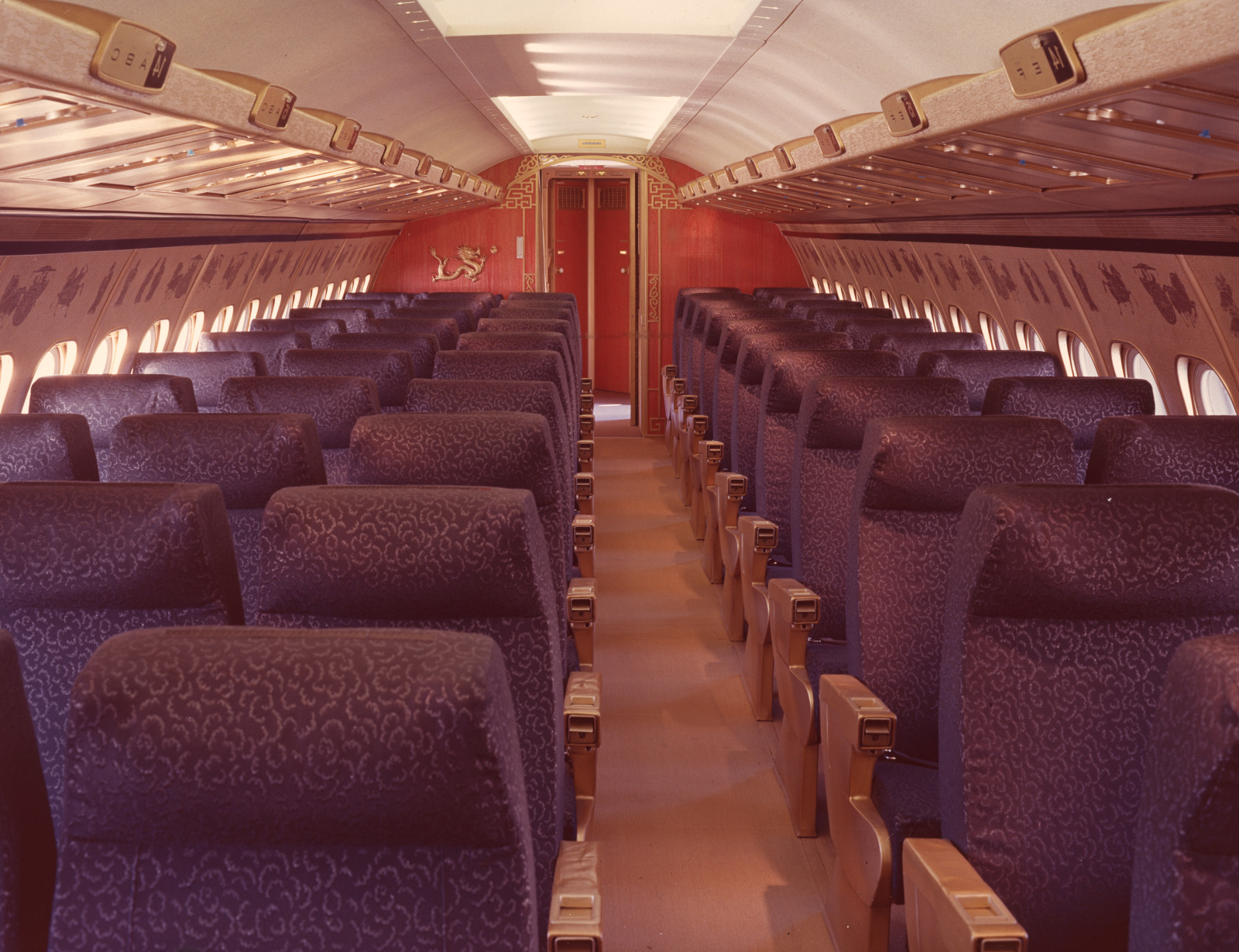 Convair 880 Civil Air Transport Interior