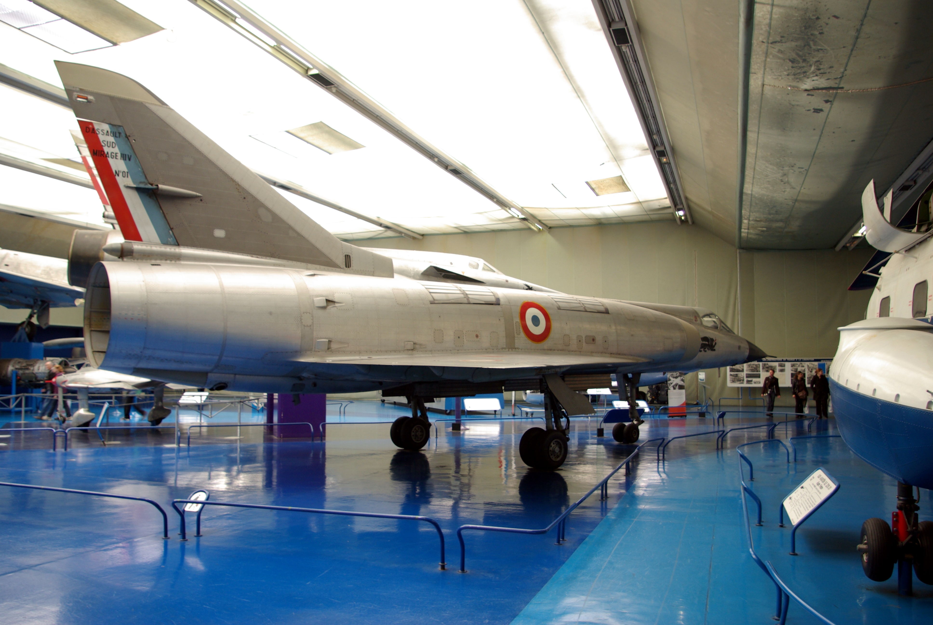 Dassault Mirage IIIV expuesto en el Museo del Aire y del Espacio