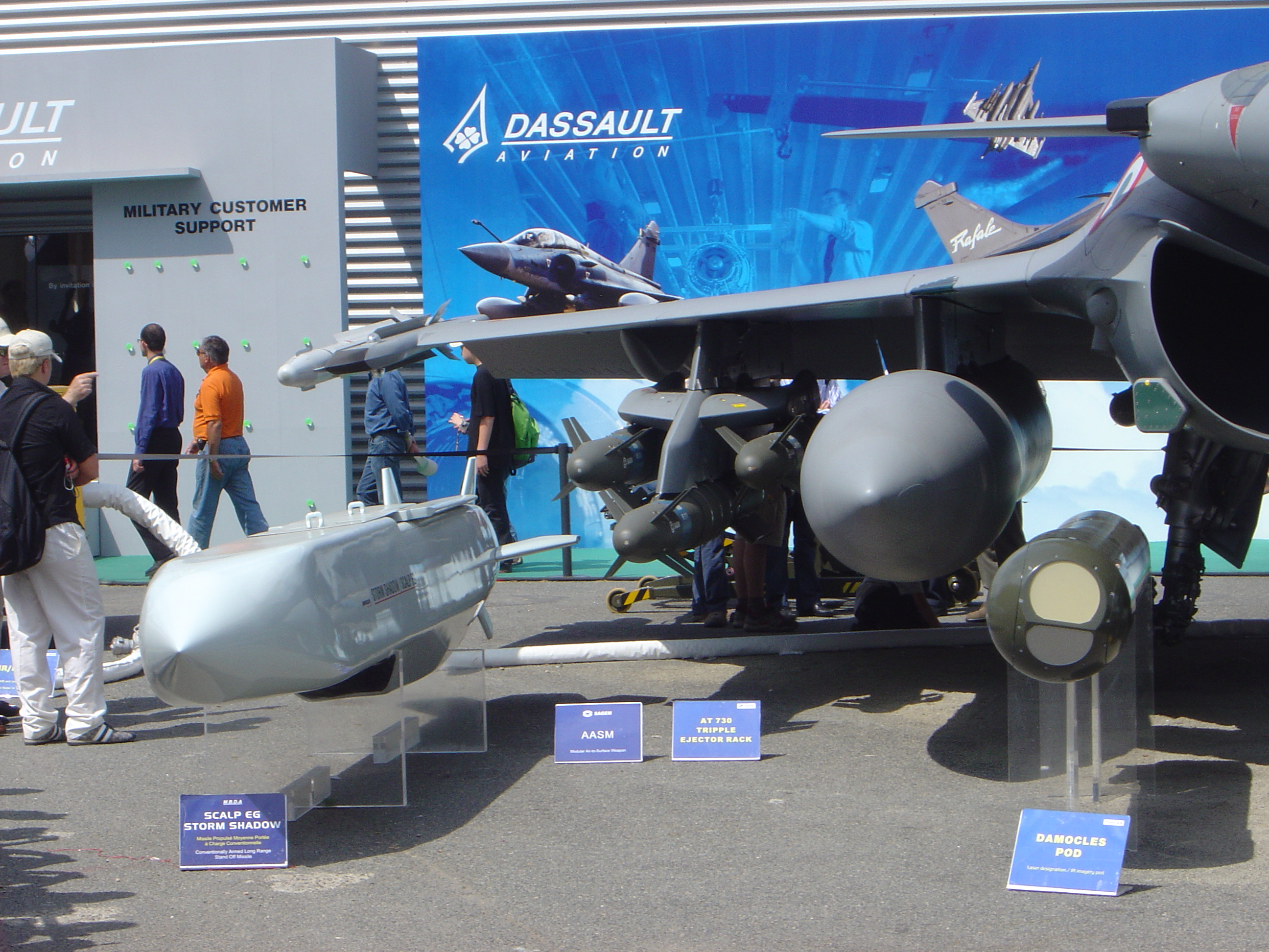 ¿Cuanto mide el rafale?