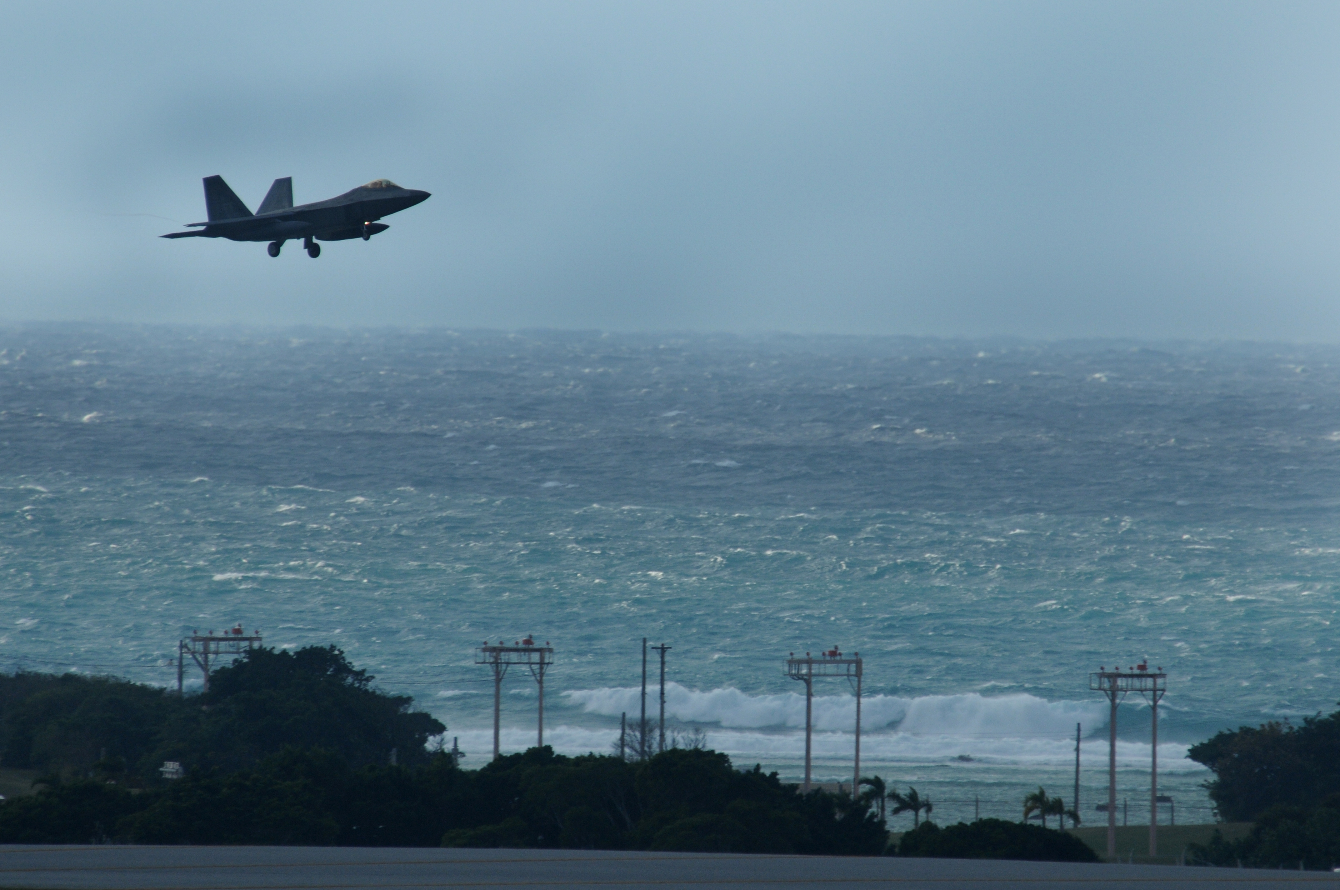 F-22 Raptor deployment in the Pacific