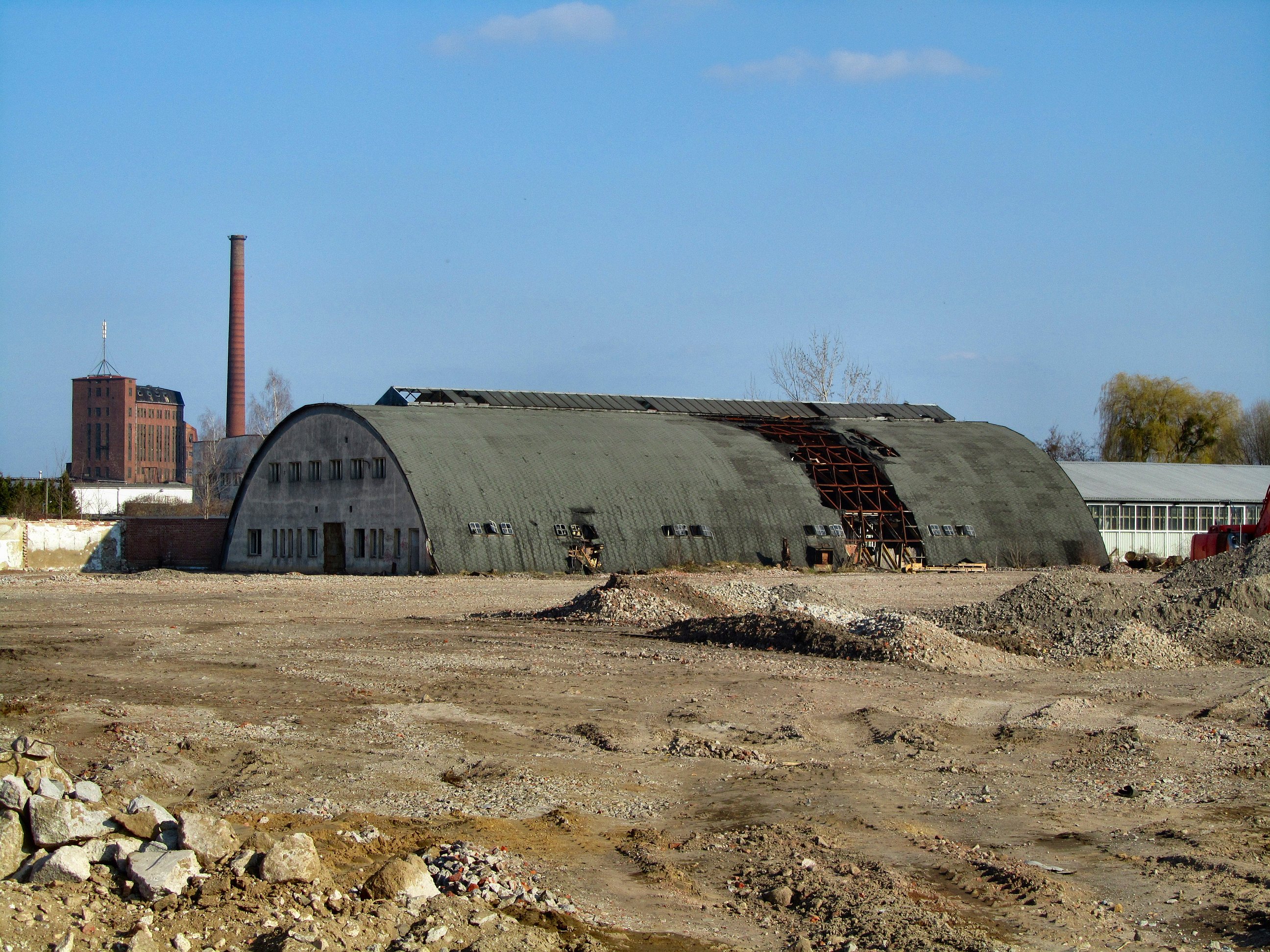 Dessau,Stahl-Lamellenhalle,Kaloriferwerk Hugo Junkers