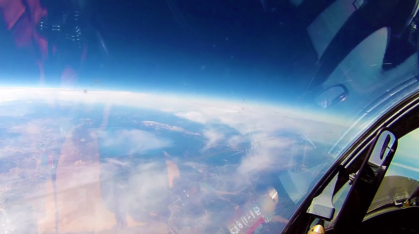 Detalle de la instrumentación de la cabina del U-2