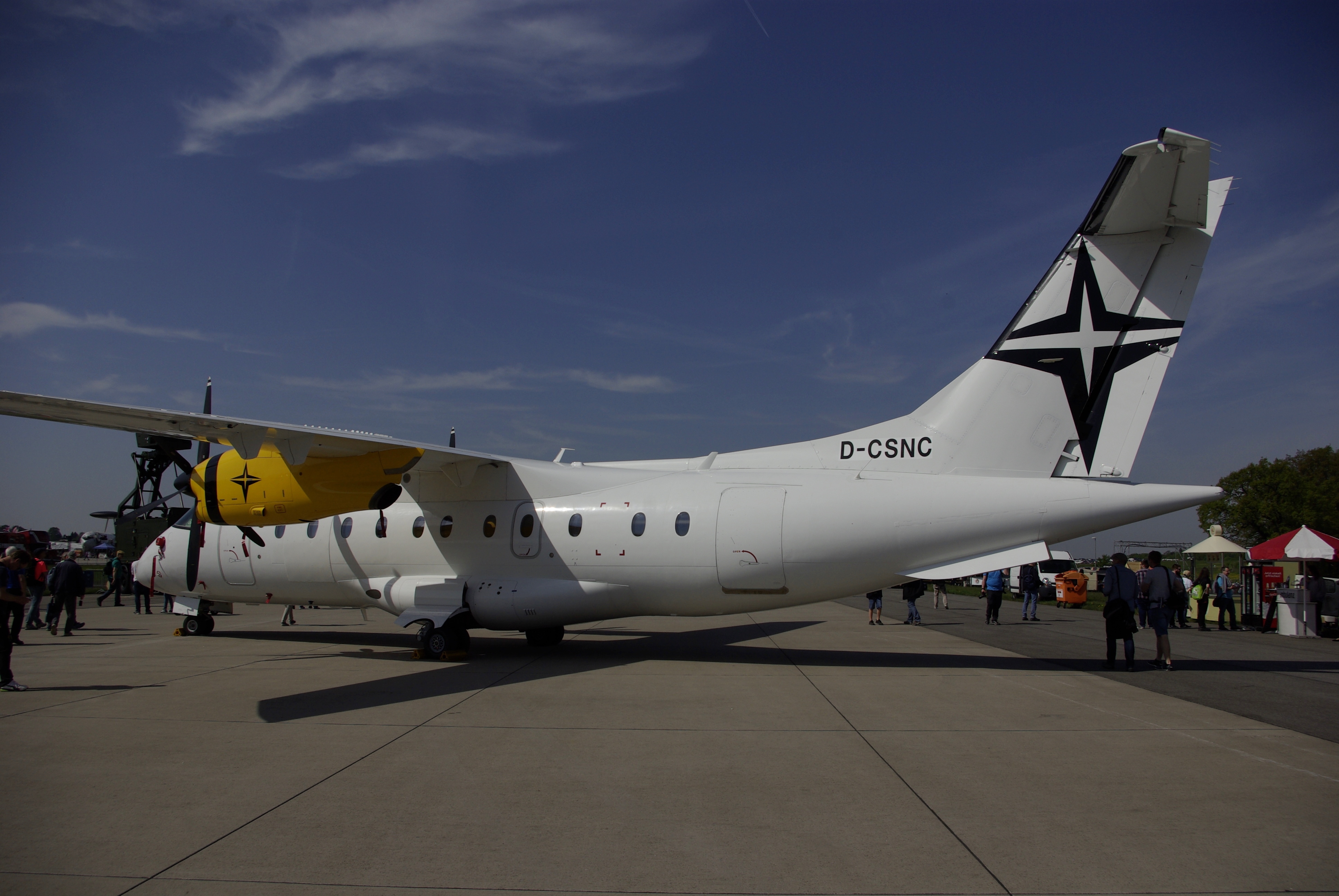 Dornier 328-100 (c/n 3015, D CSNC) a Schönefeld, 2018
